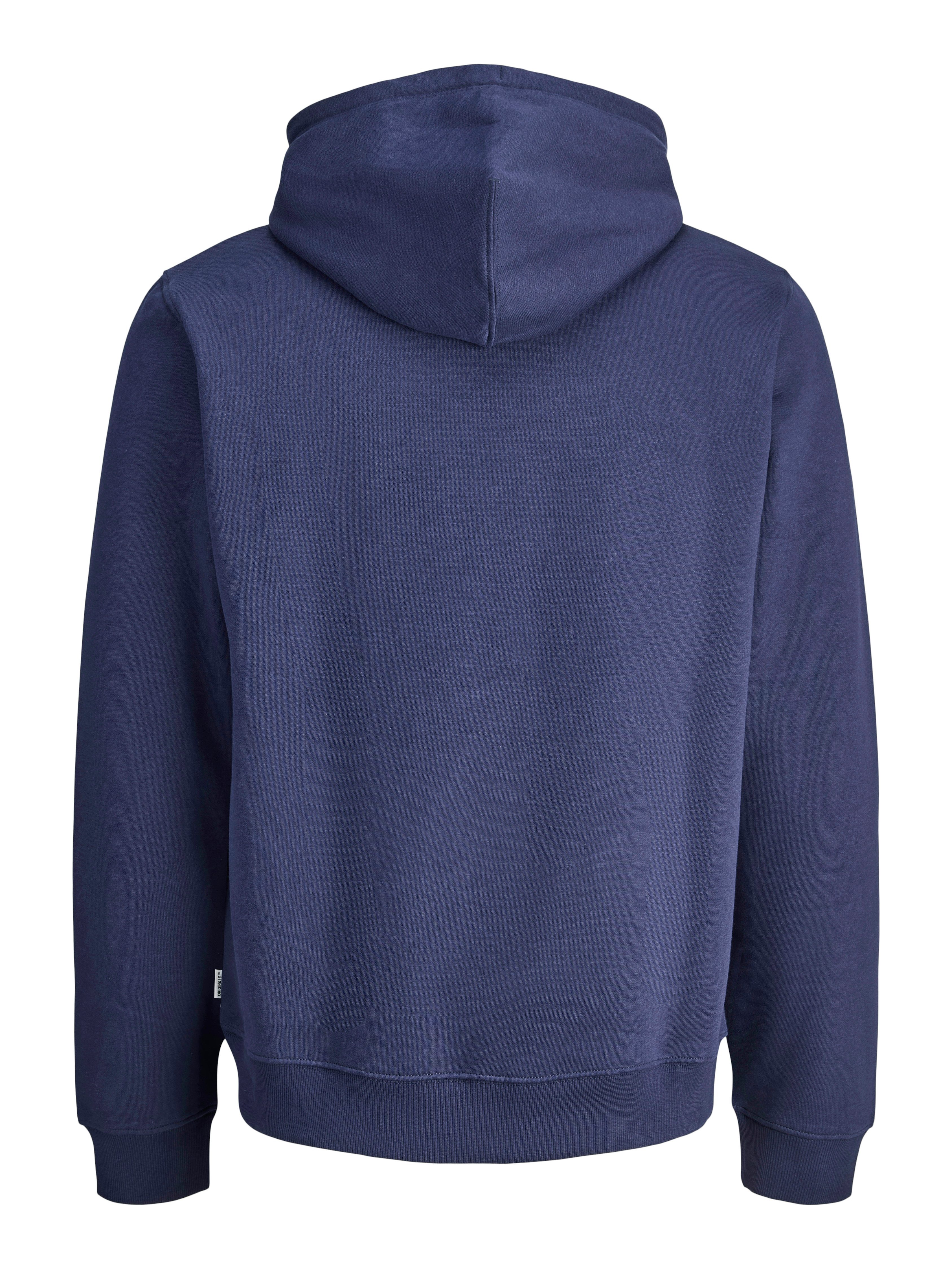 Jack & Jones Junior Kapuzensweatshirt JORINWOOD BLOCK BRANDING SWEAT NOOS JNR
