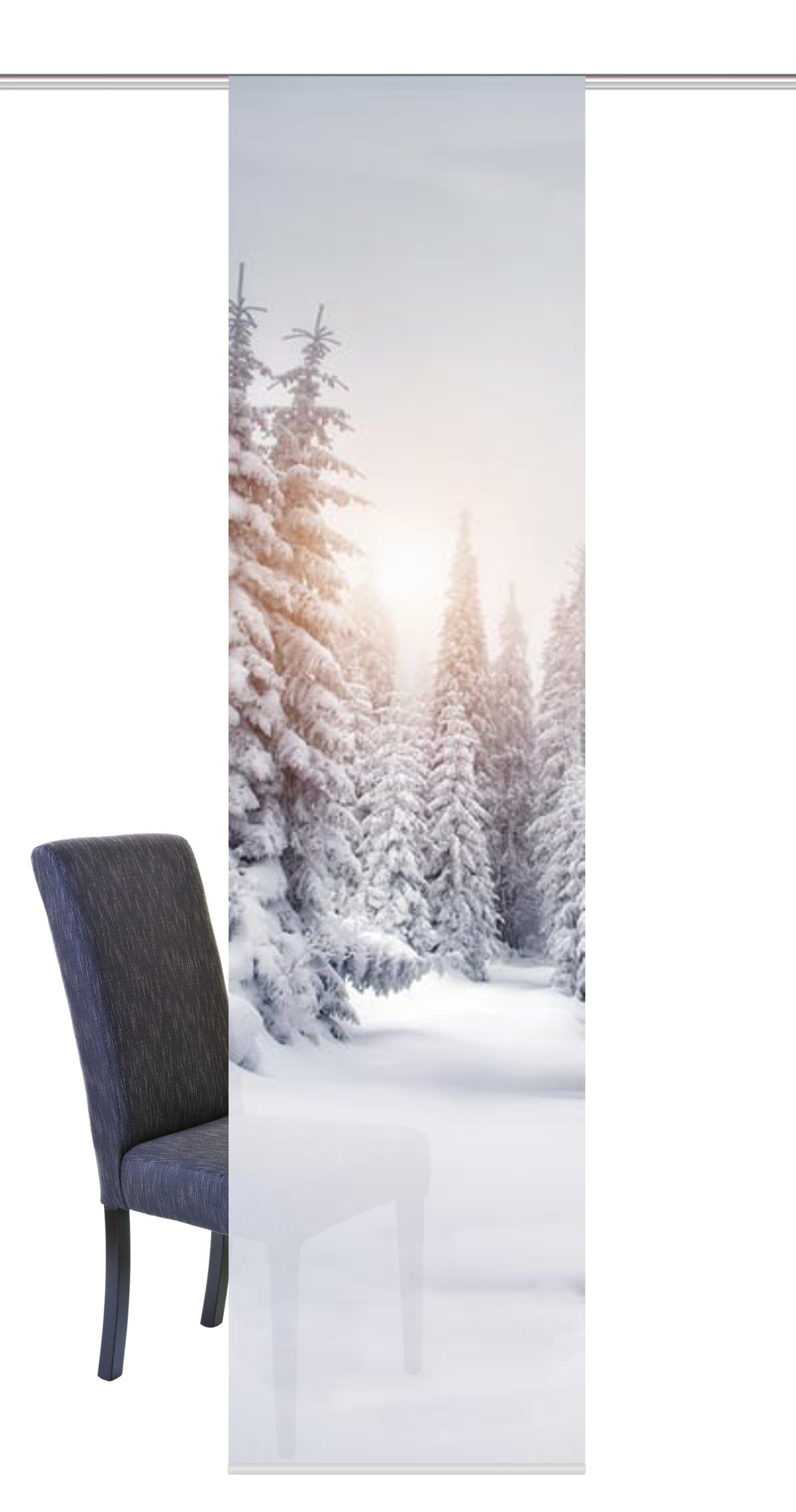 HOME WOHNIDEEN Schiebegardine Home Wohnideen Schiebevorhang Laterne 245 X 6 günstig online kaufen