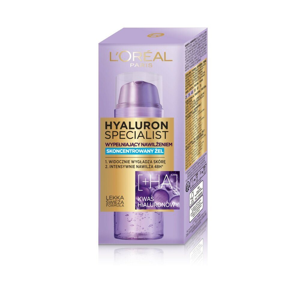 L'Oreal Deutschland Tagescreme Hyaluron Specialist Konzentriertes feuchtigkeitsspendendes Gel