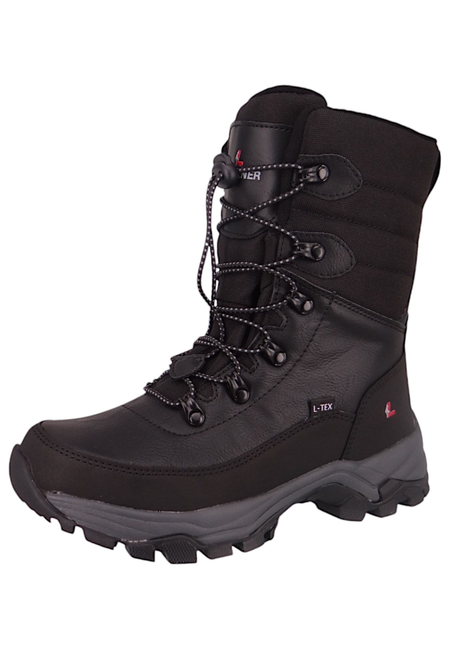 Lackner 7377 Tampere L's TX Black Stiefel