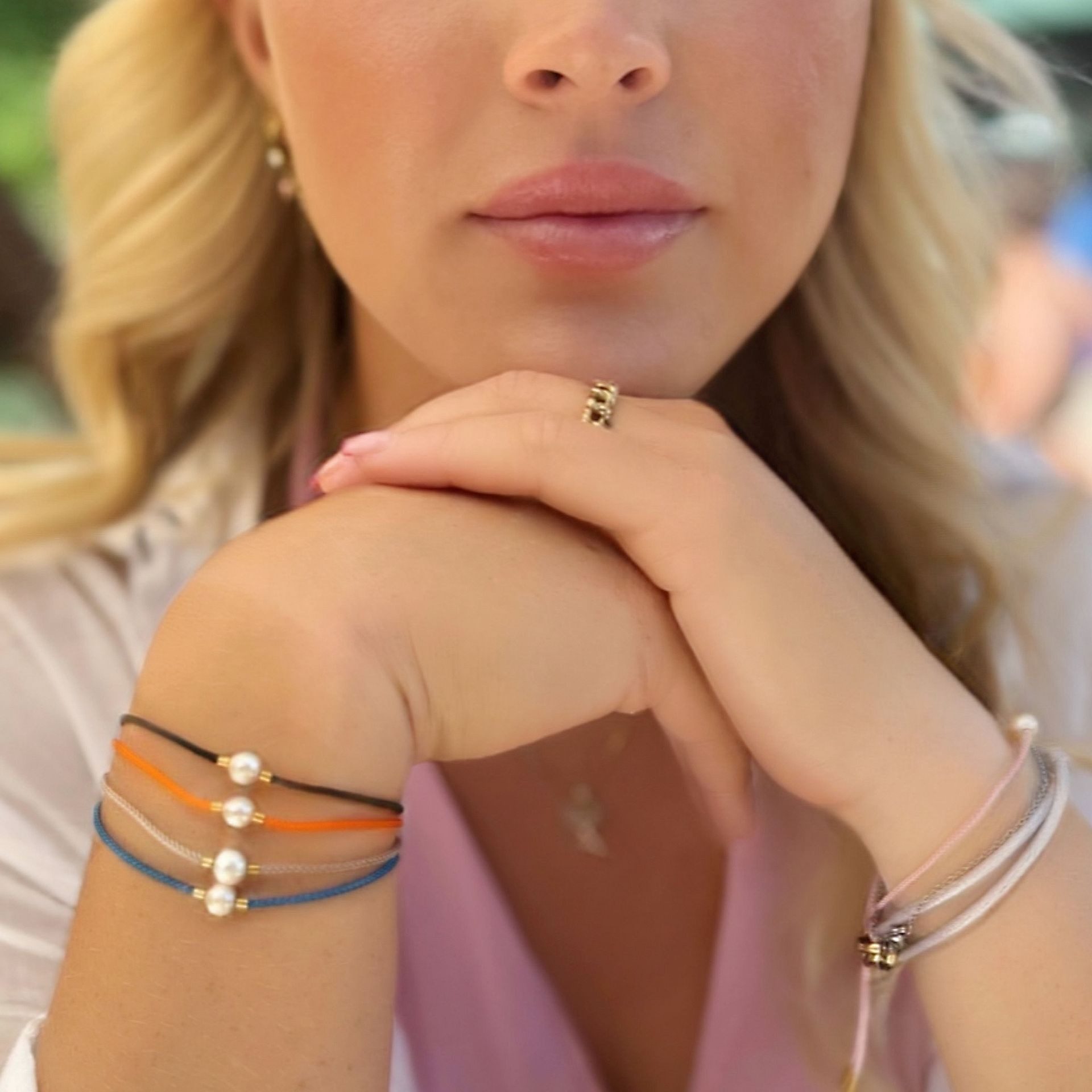 Celia von Barchewitz Armband LUMA, leichtes (Sommer)armband, mit Perle, zar günstig online kaufen