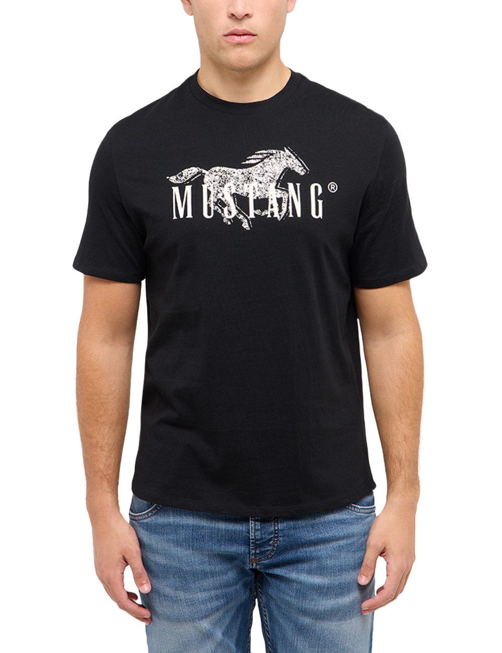 MUSTANG Kurzarmshirt Herren Style Austin