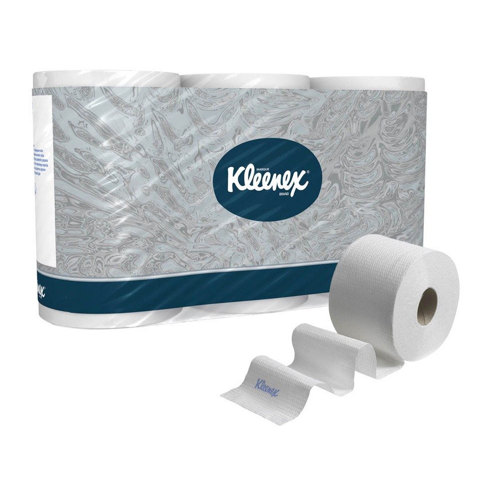 KLEENEX Organisationsmappe 6x Kleenex® 8440 Toilettenpapier 3-lagig 6 Rollen