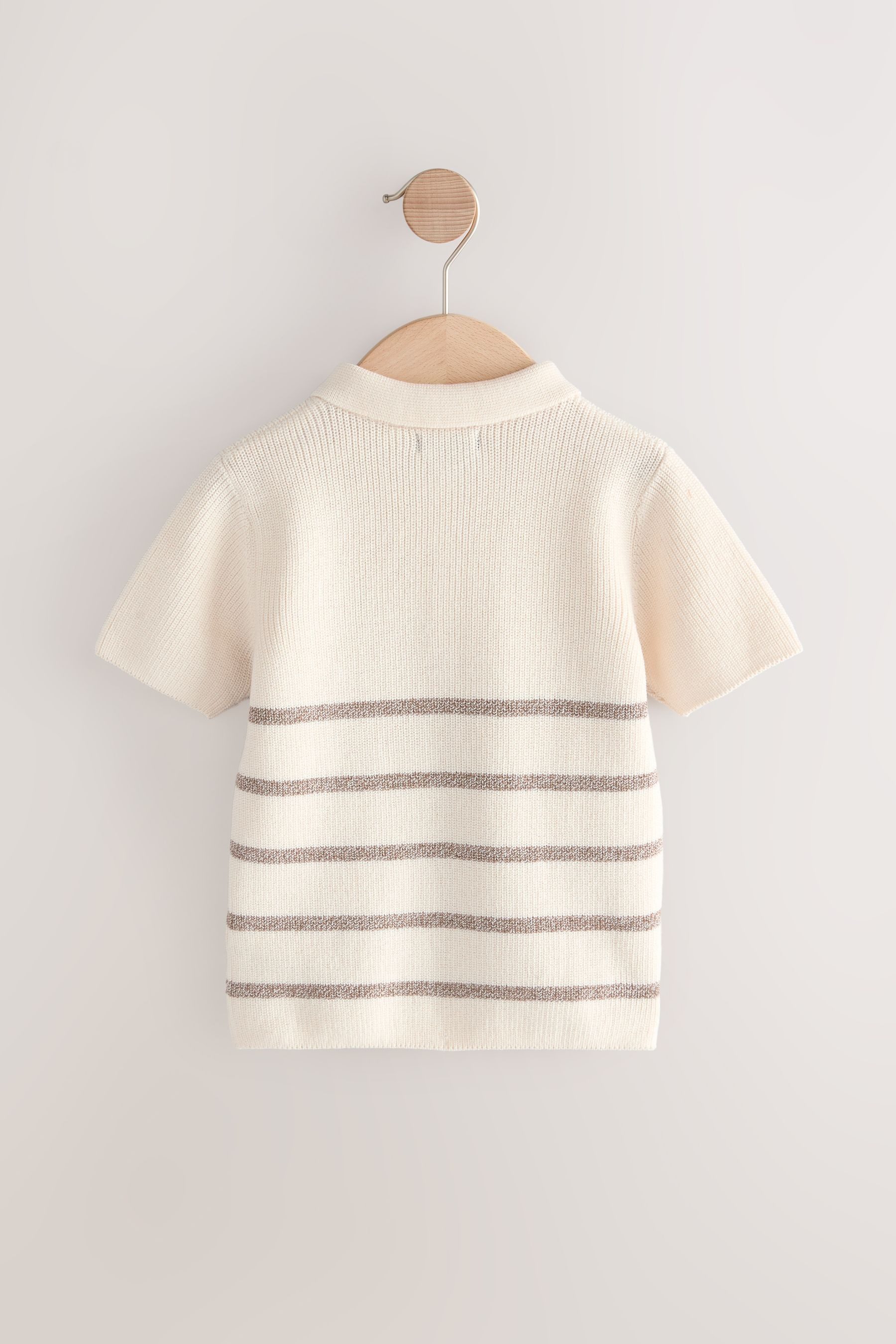 Next Polokragenpullover Strick-Poloshirt mit Knopfdetail 100 % günstig online kaufen