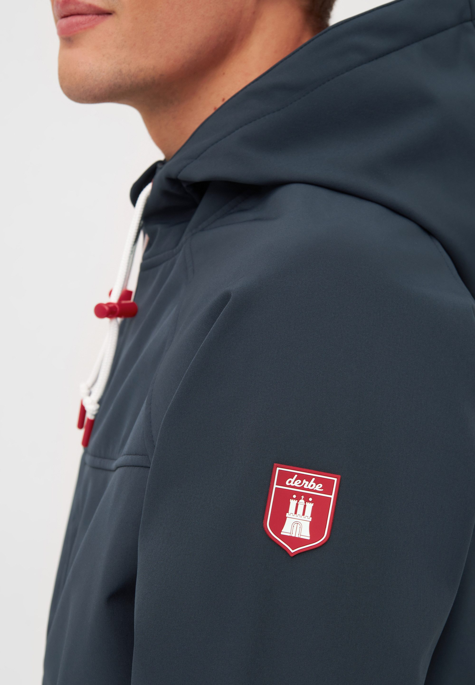 Derbe Softshelljacke Isleby Wasserabweisend, winddicht, atmungsaktiv, wärmendes Fleece innen