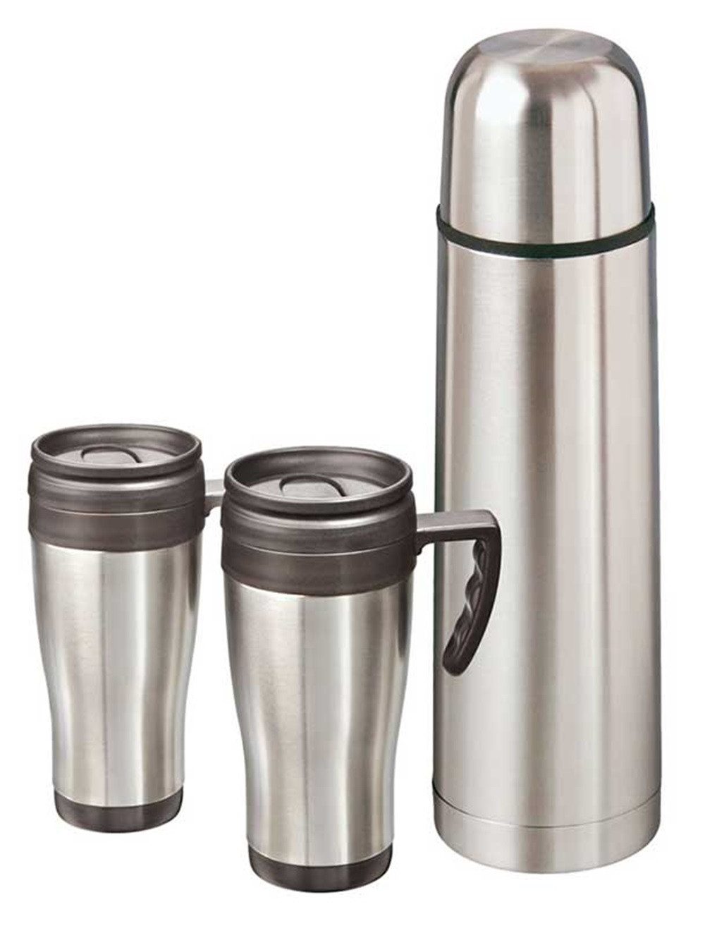 MATO Thermobecher Travelling-Set „Tom“ thermoisoliert 2x isolierbecher 1x Isolierflasche, 3-tlg.