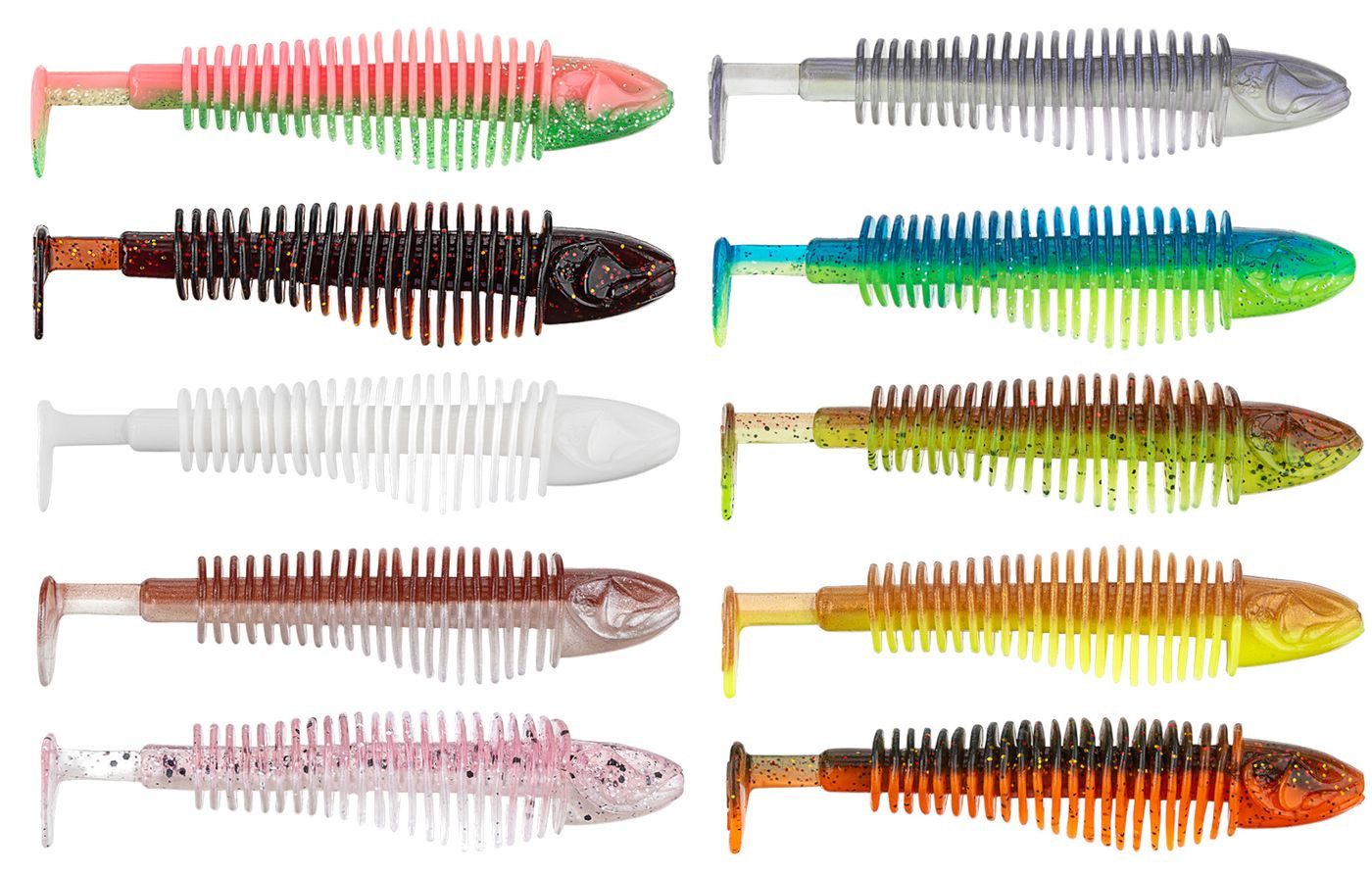 Bullseye Fishing Kunstköder Bullseye Lamelli - Gummifische