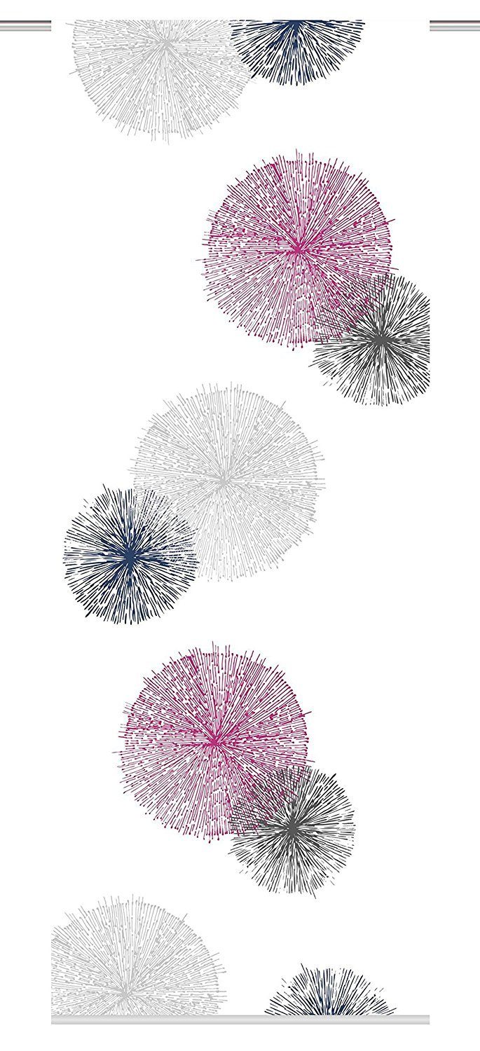 Schiebegardine Home Wohnideen Raumteiler Aus Blickdichtem Dekosto, HOME WOHNIDEEN, (1 St), blickdicht, Stoff