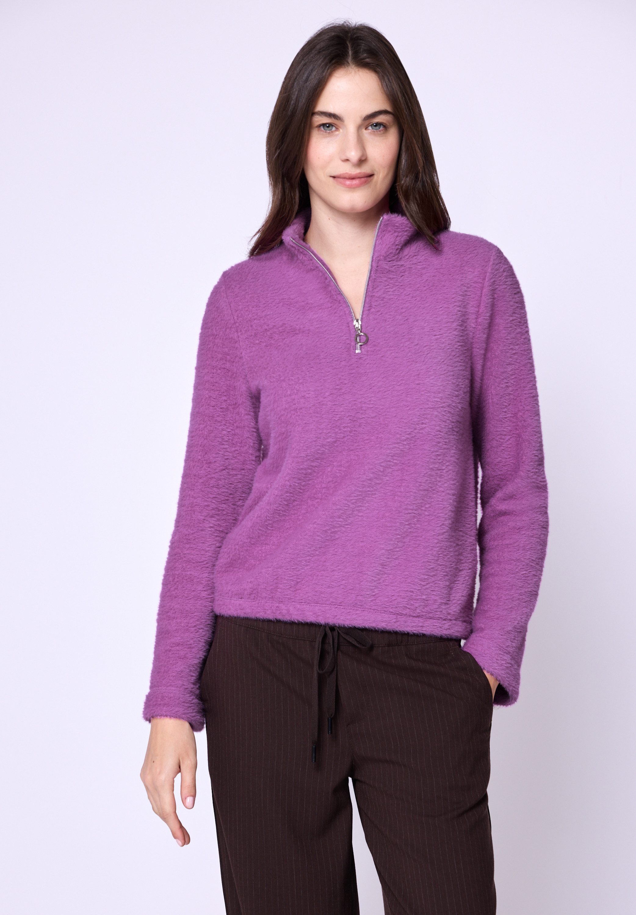 STREET ONE STUDIO Langarmshirt mit Turtleneck günstig online kaufen