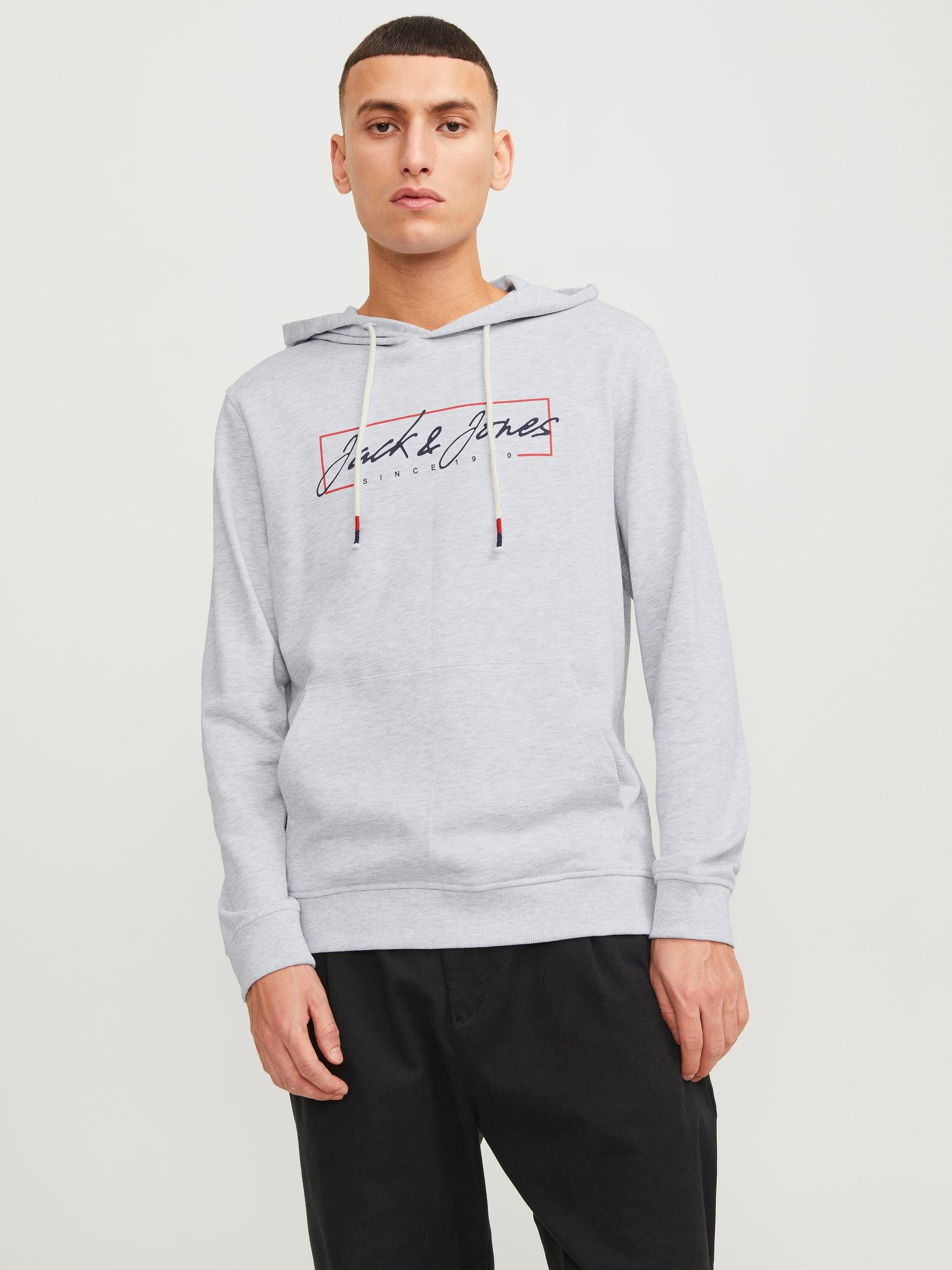 Jack & Jones Hoodie JJZURI SWEAT HOOD LN