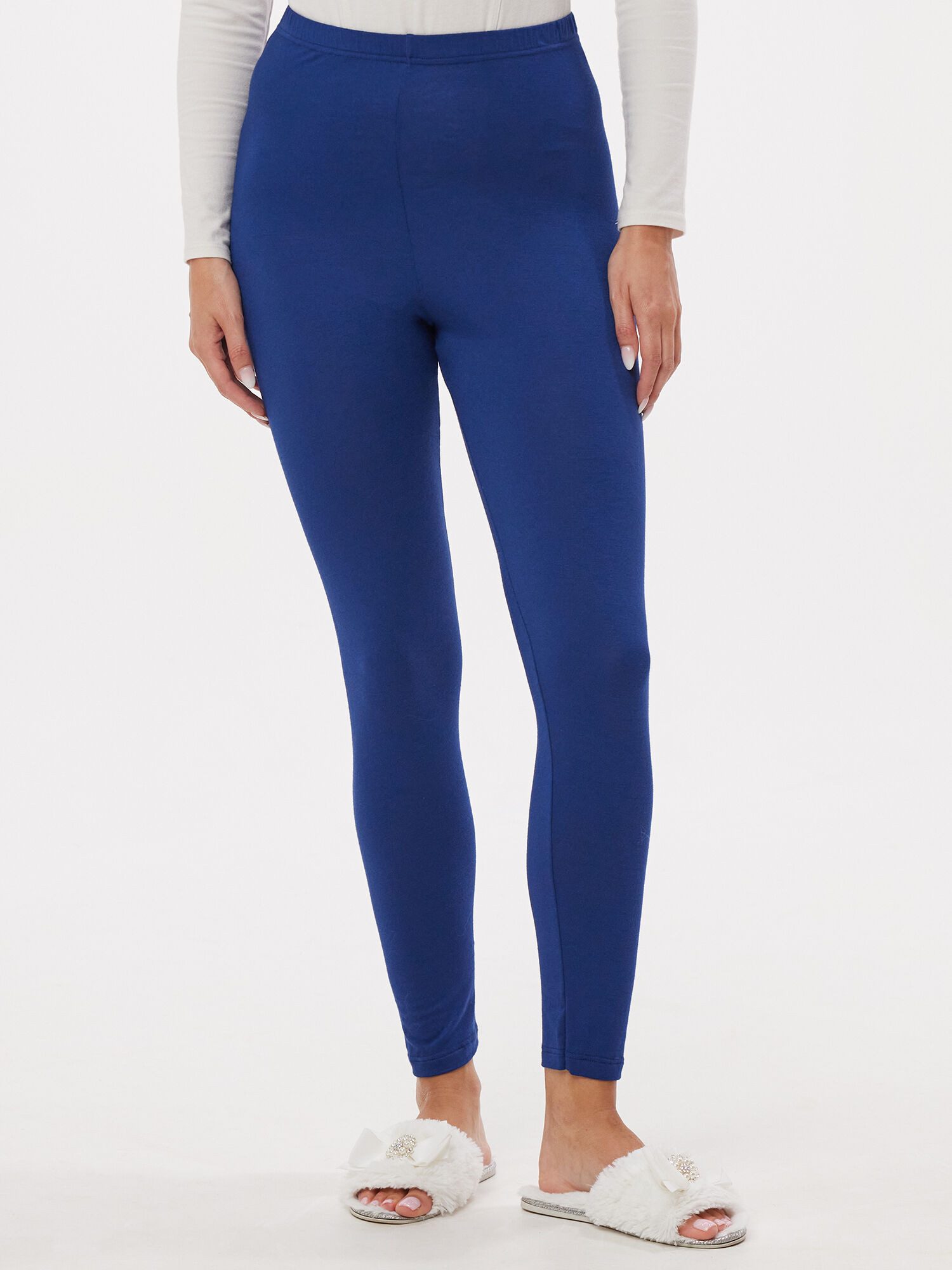 MONACO blue Leggings Stoffhose mit Rundumdehnbund (2-teilig, 2-tlg) mit Rundumdehnbund