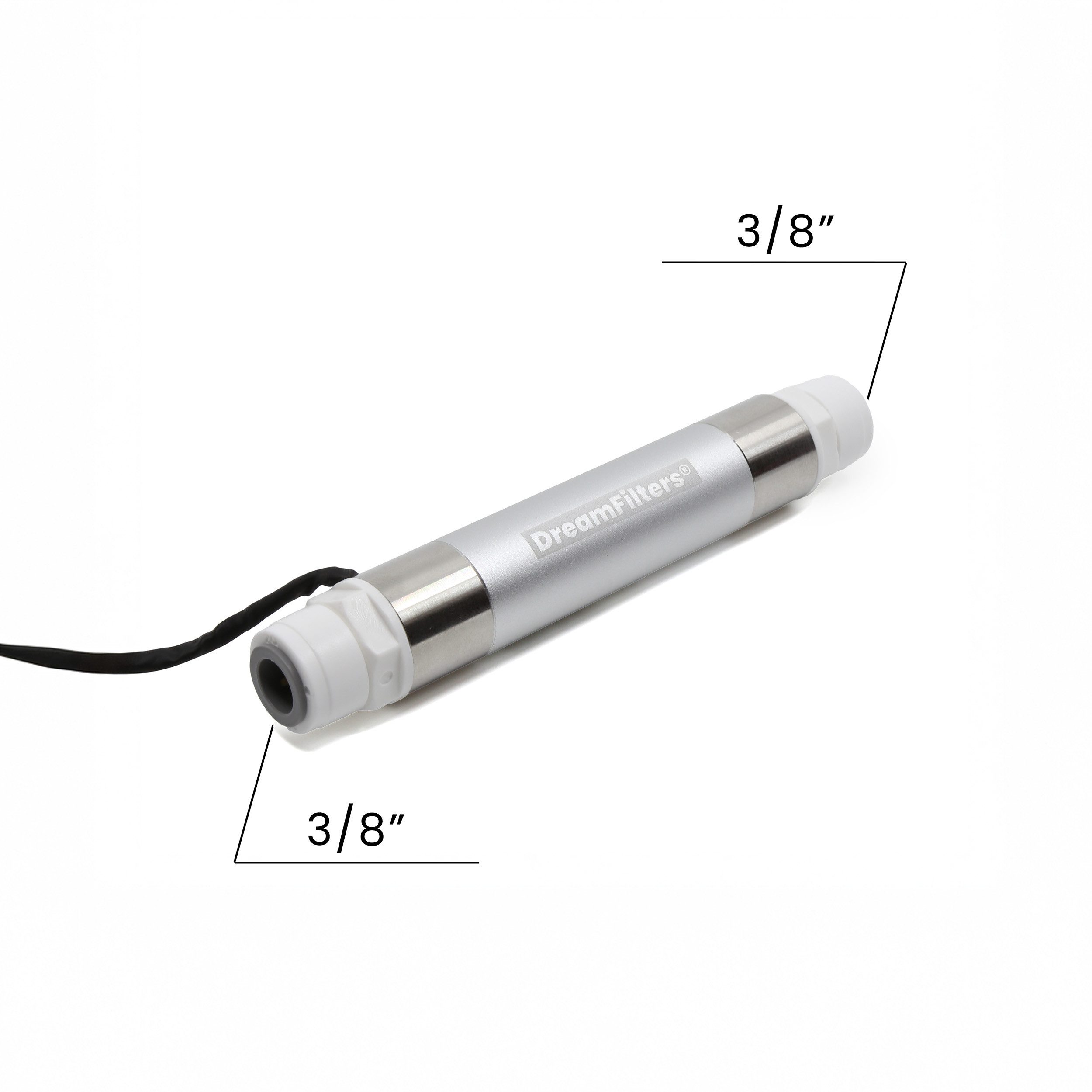 DreamFilters UVC-Desinfektionsgerät, LED UV-C Modul zur Wasserentkeimung für Wohnmobile & Filtersysteme, (1-tlg), Mit automatischer Wasserfluss-Erkennung.