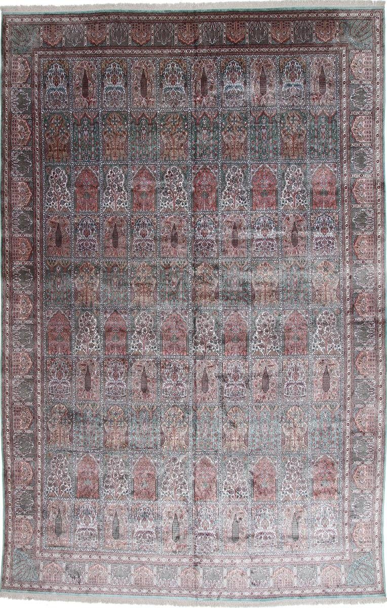 Orientteppich Kaschmir Silk Art 359x556 Handgeknüpfter Orientteppich, Nain Trading, rechteckig, Höhe: 4 mm