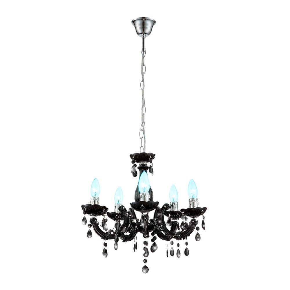 GLOBO LIGHTING Люстры, Leuchtmittel inklusive, Warmweiß, Farbwechsel, Decken Hänge Люстры Fernbedienung Kristall Pendel Leuchte im Set