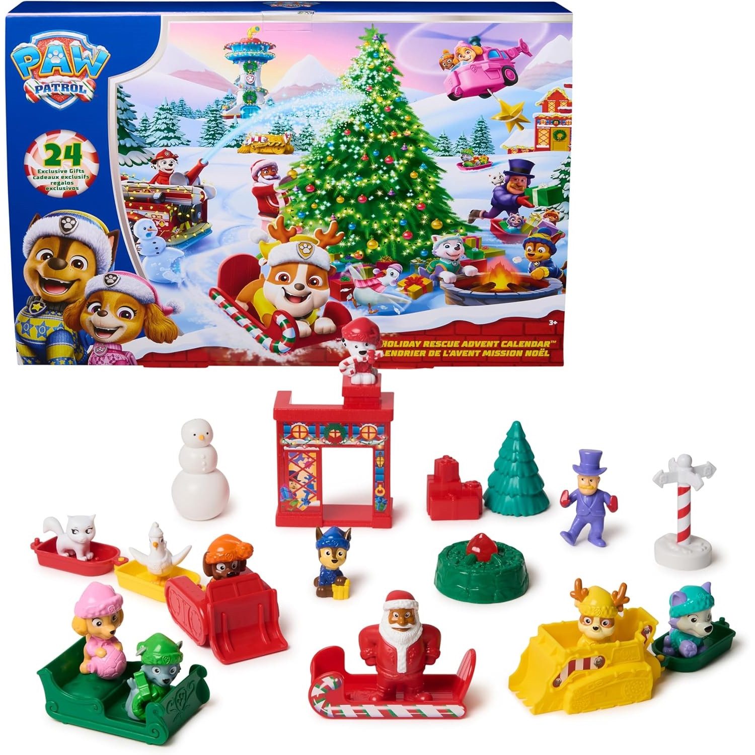 Spin Master Spielzeug-Adventskalender 6073664 PAW Patrol - Adventskalender 2025