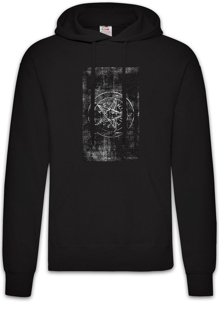 Urban Backwoods Hoodie Tarot The Symbol of Baphomet Herren Hoodie Karte Karten Card Deck The (1-tlg) Lucifer Voodoo Satan 666
