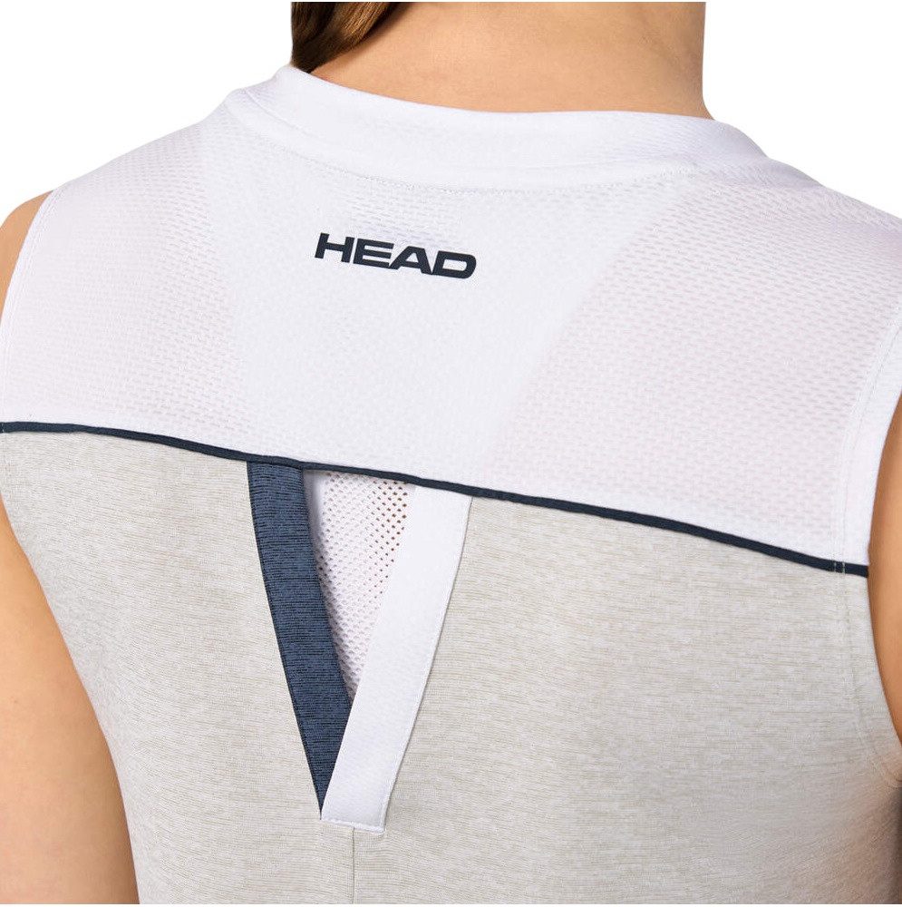 Head Tenniskleid Play Tech Dress (separate Innenhose) grau Damen