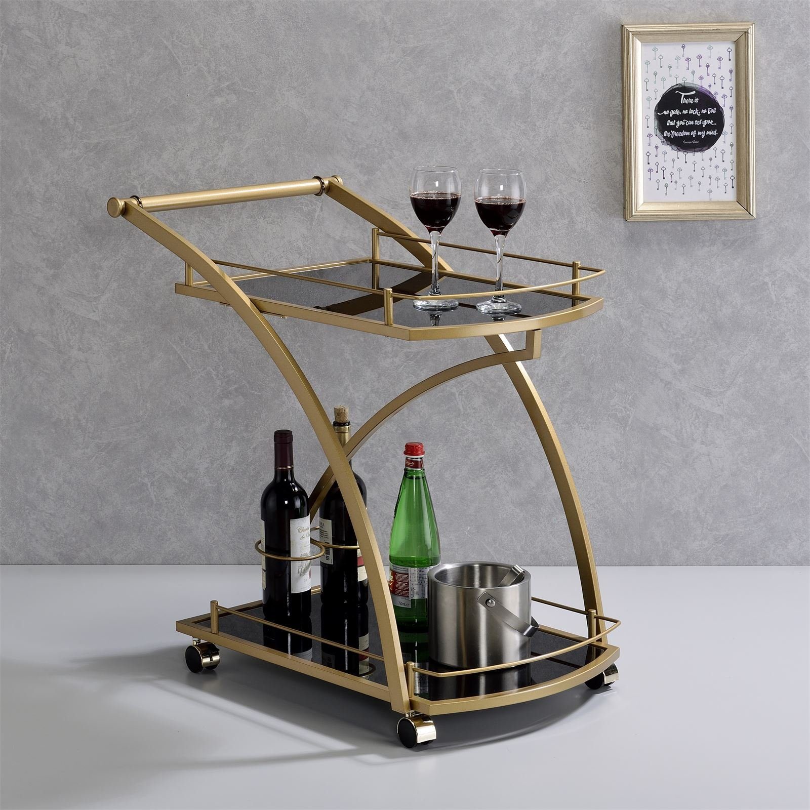 IDIMEX Servierwagen EVO, Servierwagen Beistellwagen Teewagen Minibar Servic günstig online kaufen