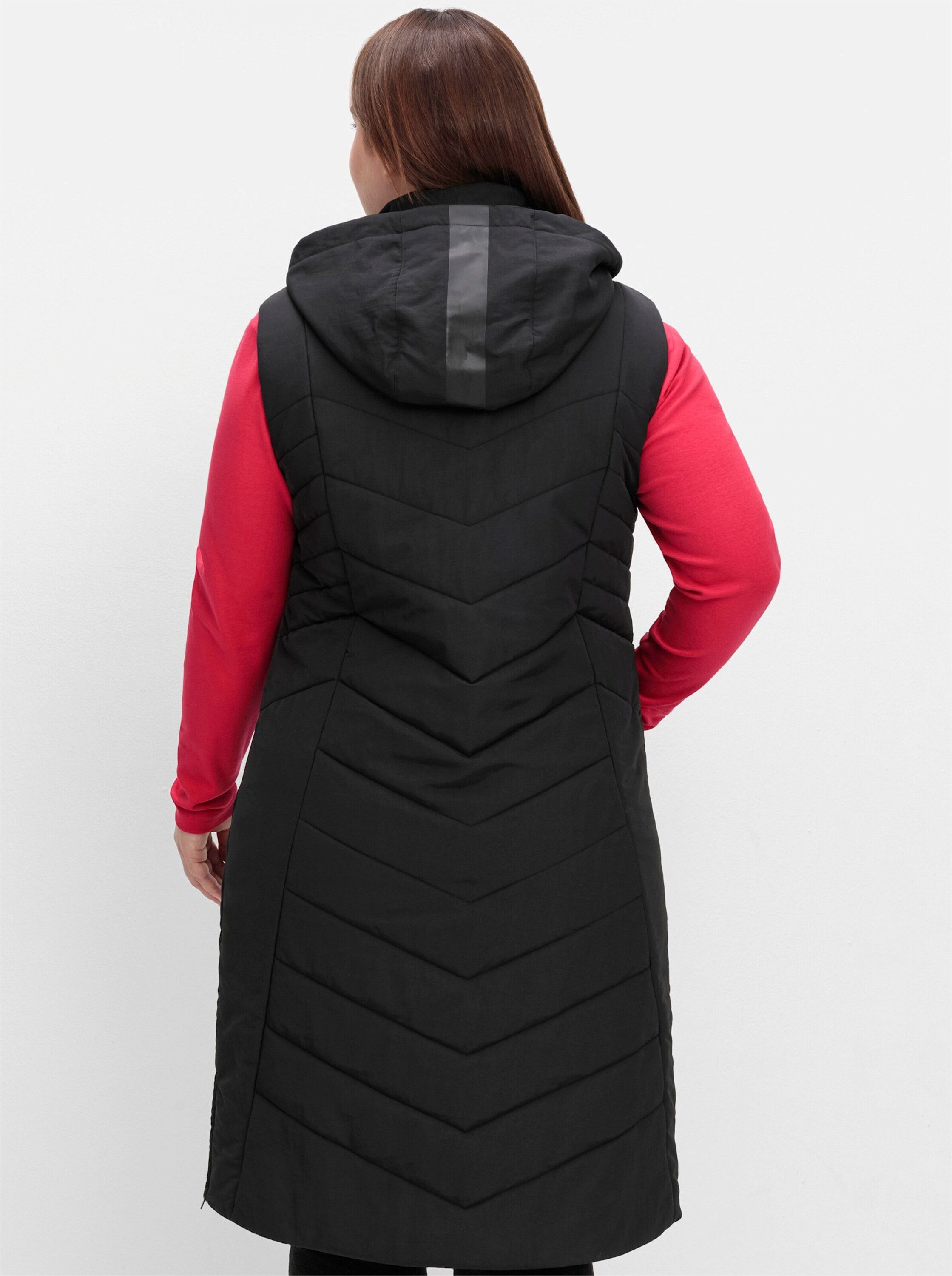 Sheego Jerseyweste Longweste