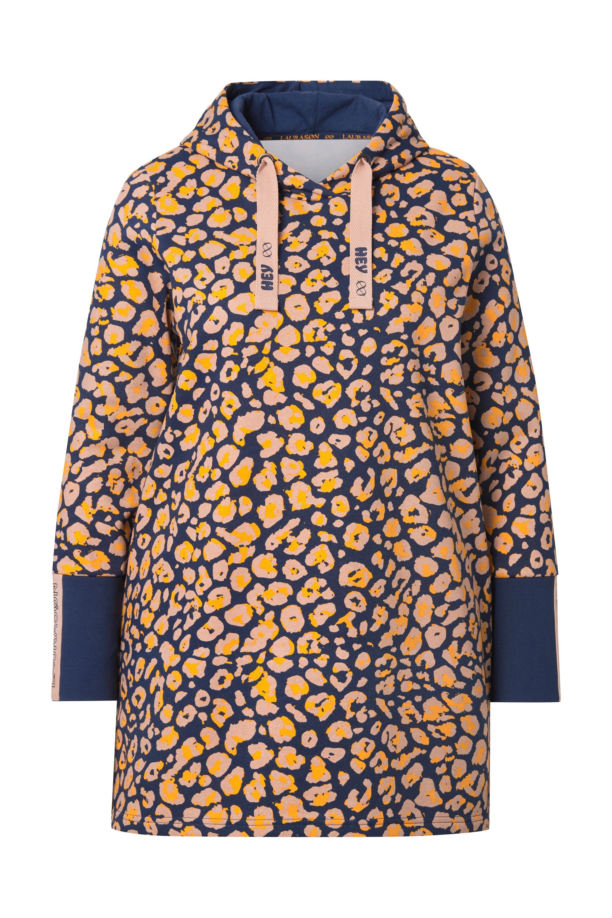 Laurasøn Sweatshirt long Sweatshirt Kapuze Langarm günstig online kaufen