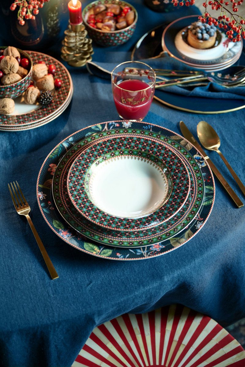 PiP Studio Suppenteller Berry Blues Suppenteller clover green 21,5cm