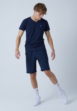 SPORTKIND Funktionsshorts Tennis Shorts Herren & Jungen lang navy blau