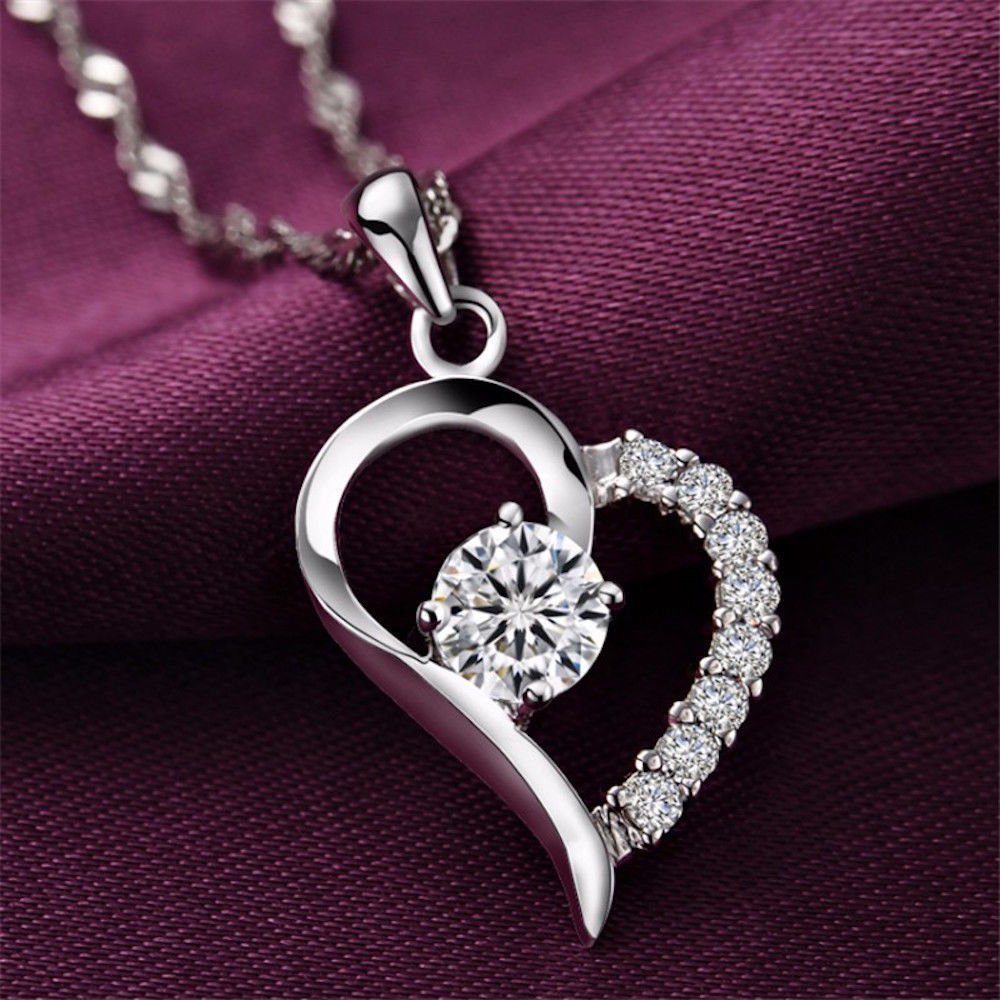 Kim Johanson Schmuckset Herz Silber (Set, günstig online kaufen