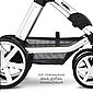 ABC Design Kombi-Kinderwagen »Turbo 4 - Shadow«, (9-tlg), 3in1 Kinderwagen Buggy Set mit Babyschale Tulip, Babywanne, Regenschutz & Insektenschutz, Bild 12