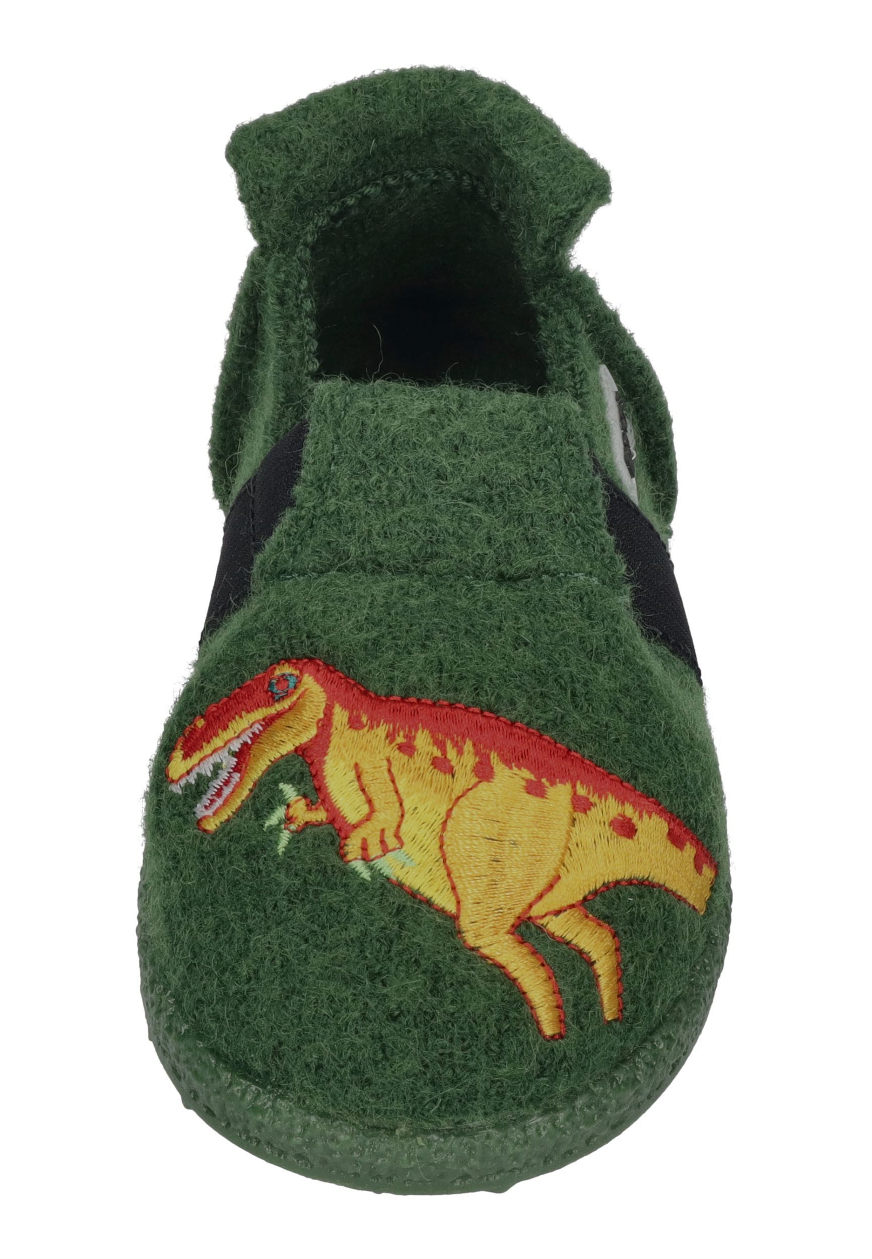 NANGA LITTLE DINOS 2.0 Hausschuh Dunkelgrün