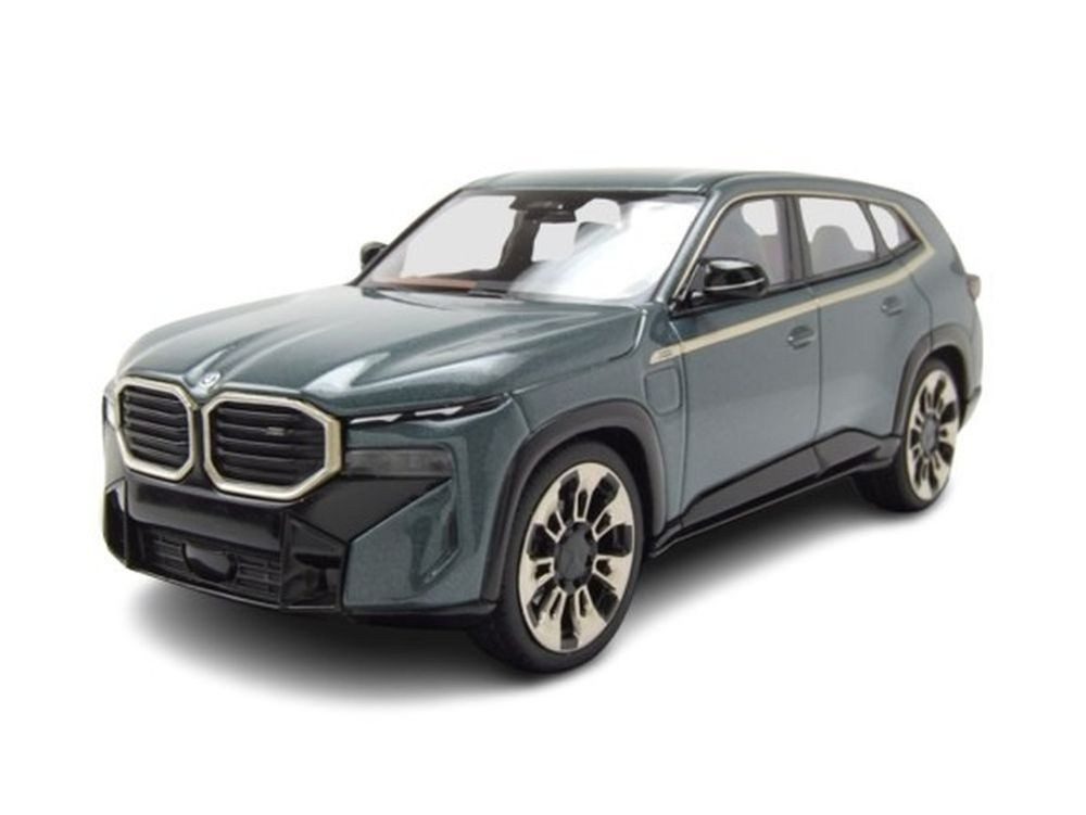 Minichamps Modellauto BMW XM 2023 grün metallic, Maßstab 1:43