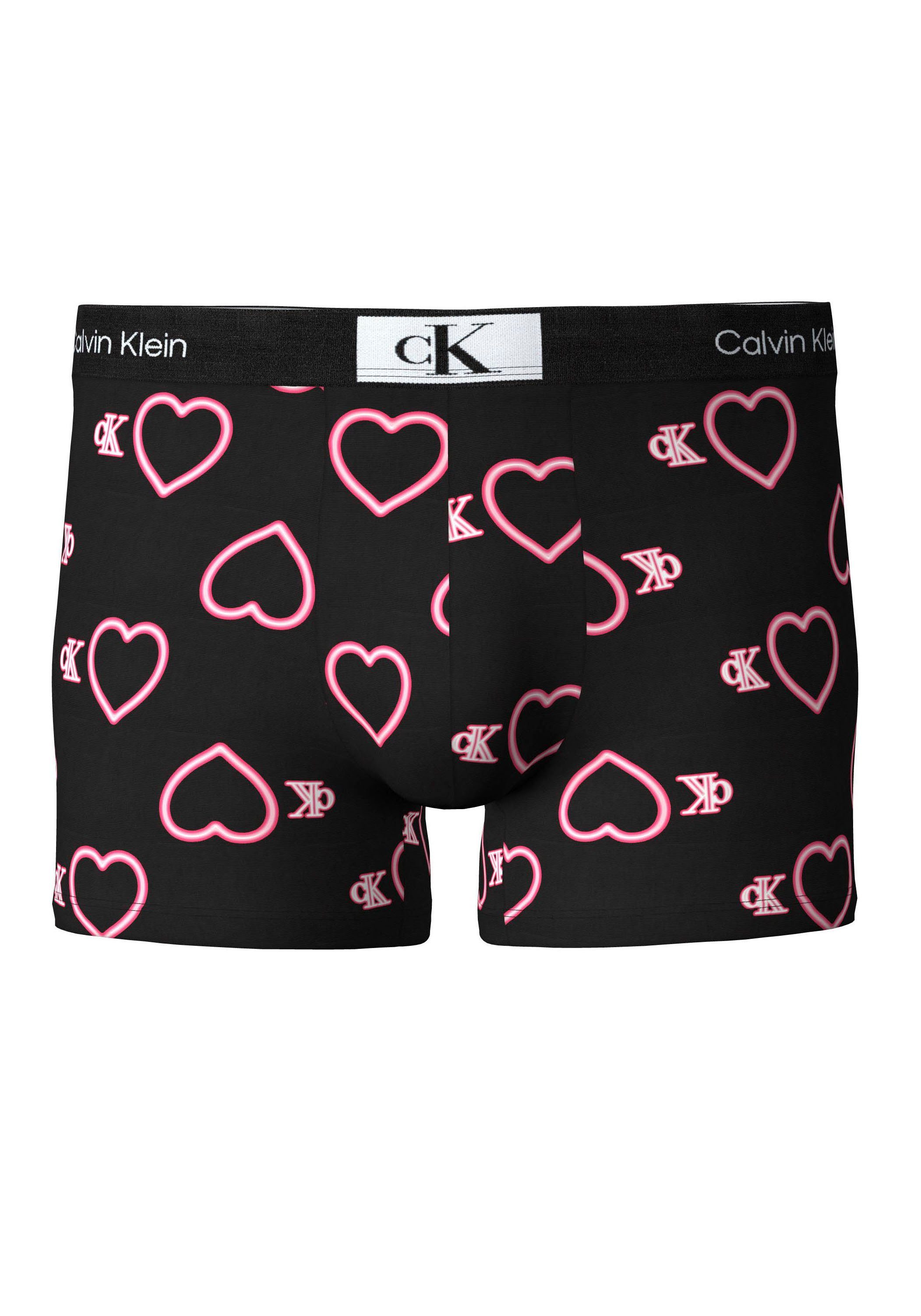 mit TRUNK Underwear Klein Logo-Elastikbund Trunk Calvin