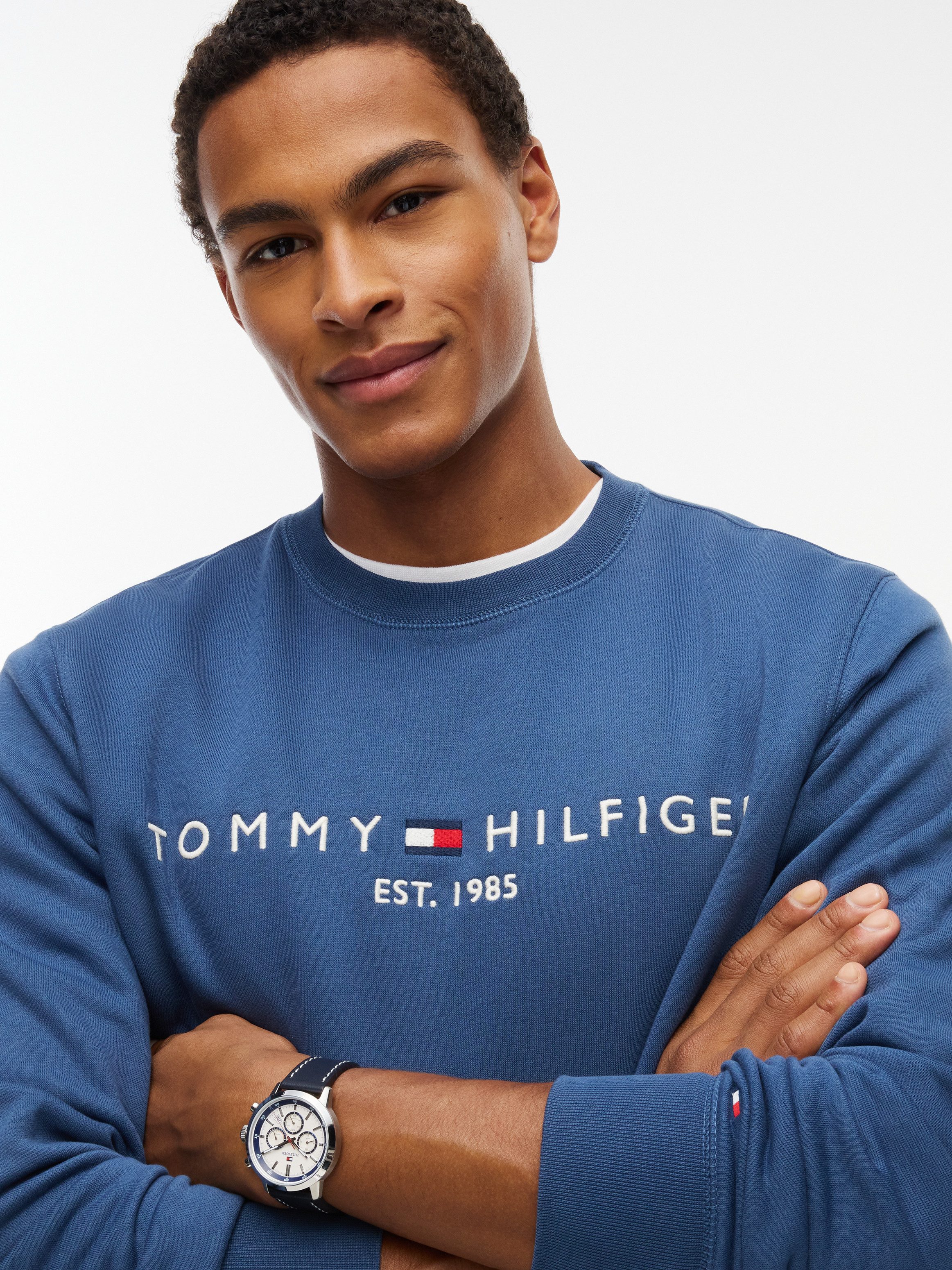 Tommy Hilfiger Sweatshirt TOMMY LOGO MOCKNECK