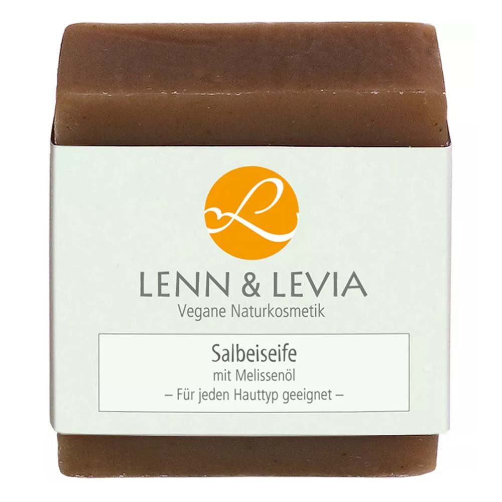 Lenn & Levia Haarseife Duschseife - Salbei mit Melissenöl 100g