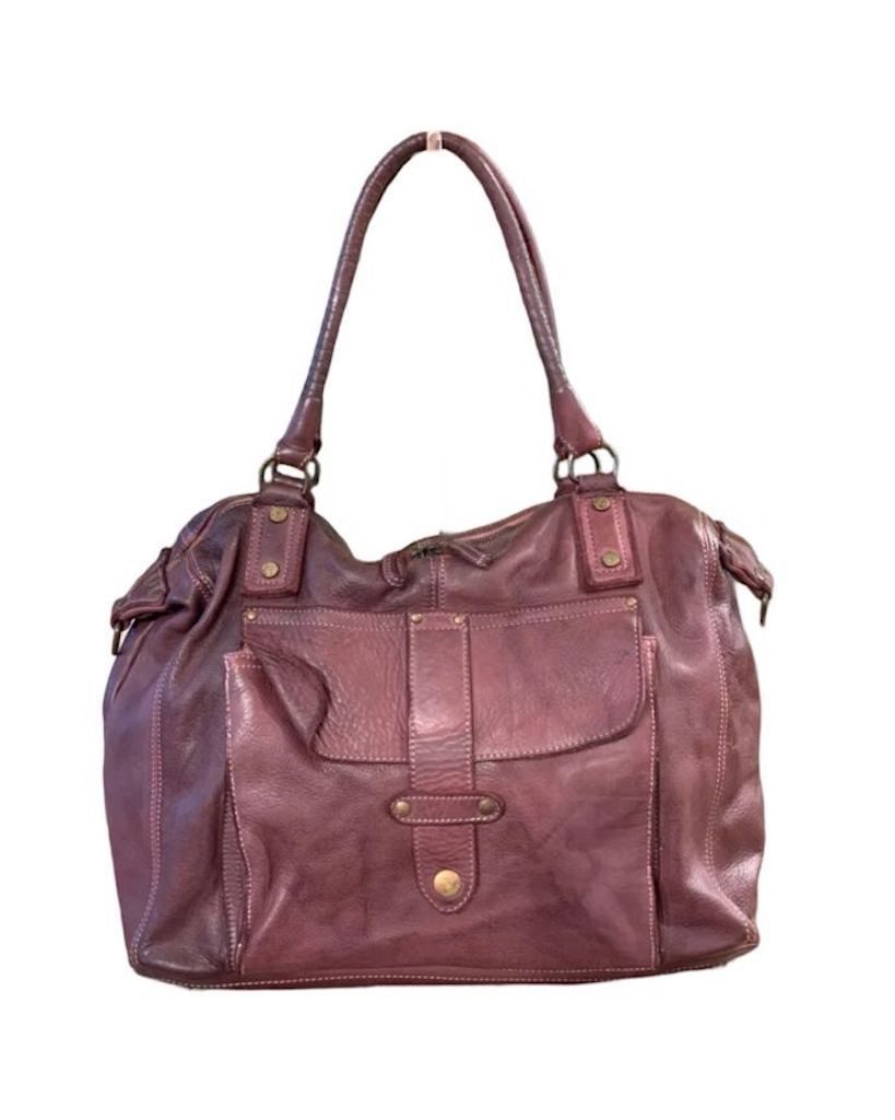 Shopper Viola Designer Ledertasche Schultertasche