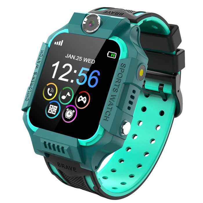 Housruse Automatikuhr Smartwatch für Kinder Kinderuhr Telefon mit Zwei Wege Gespräch (1-tlg) für 3-15 Jahre alte Jungen Mädchen Geburtstagsgeschenk