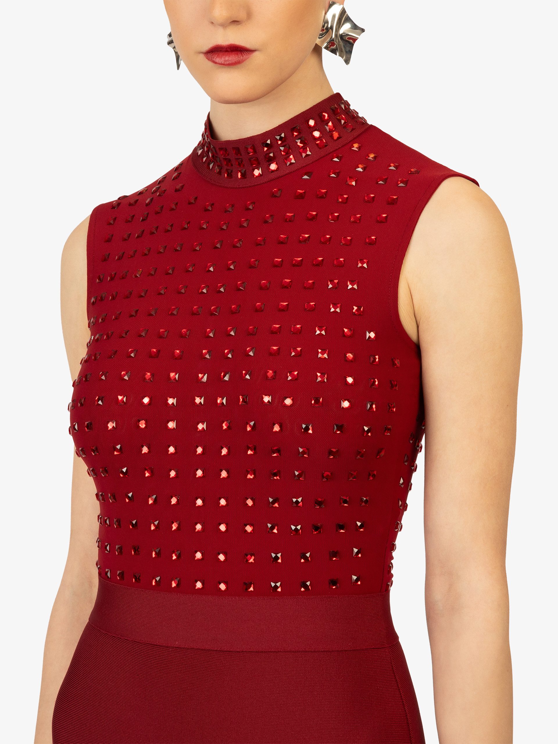 Kraimod Abendkleid mit Rundhalsausschnitt