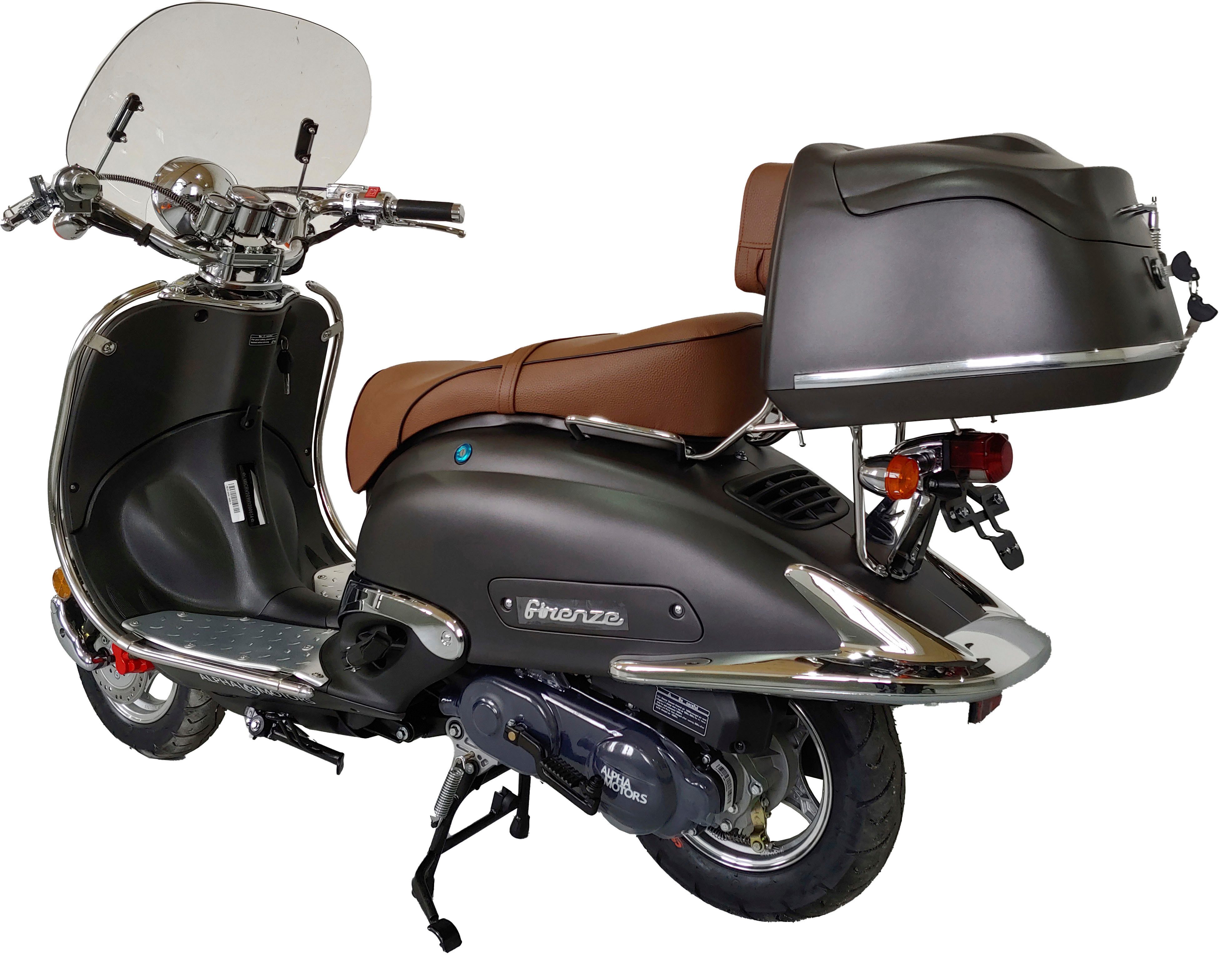 Alpha Motors Motorroller Firenze Limited, 50 ccm, 45 km/h, Euro 5, im Retro-Look
