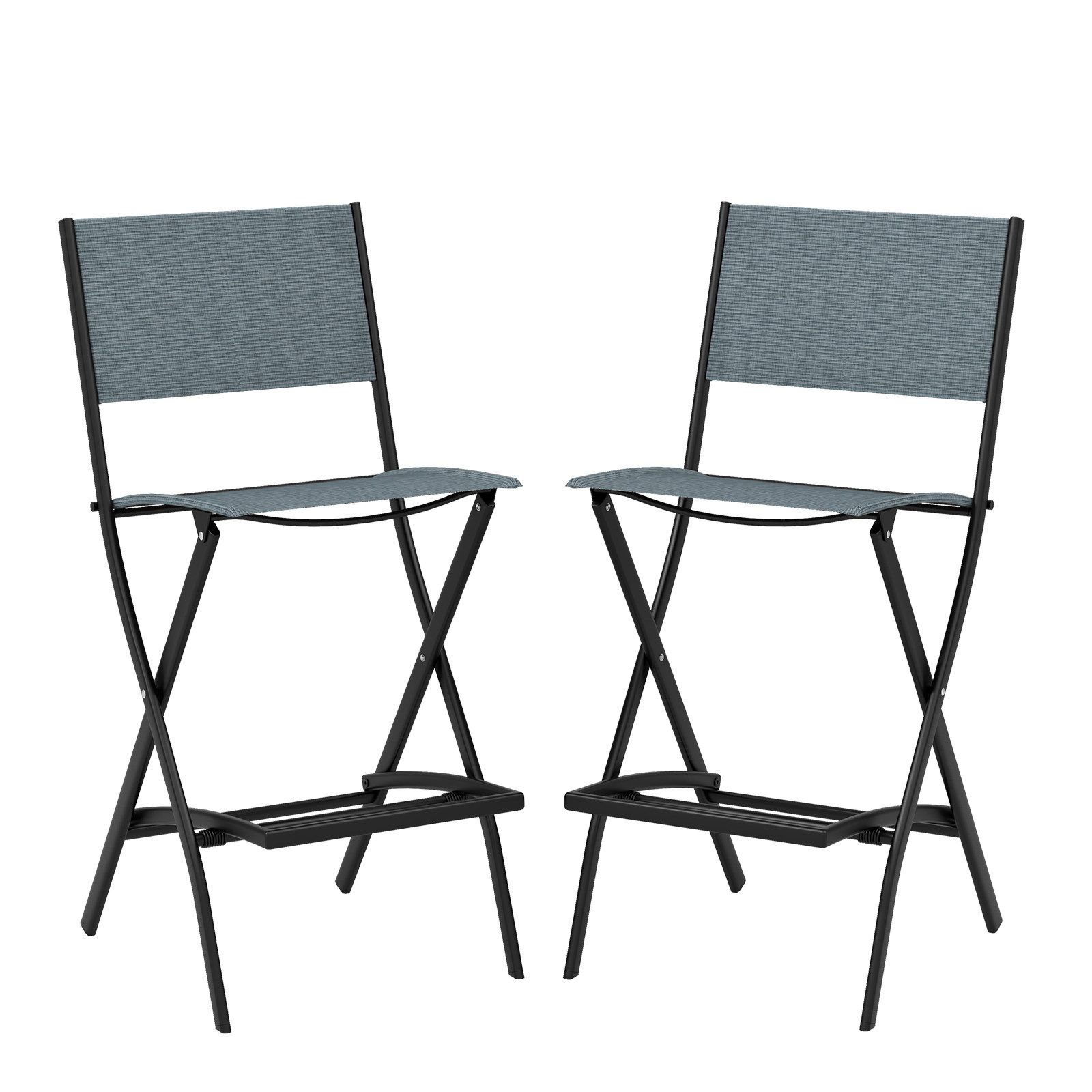COSTWAY Gartenstuhl (2 St), Barhocker klappbar günstig online kaufen
