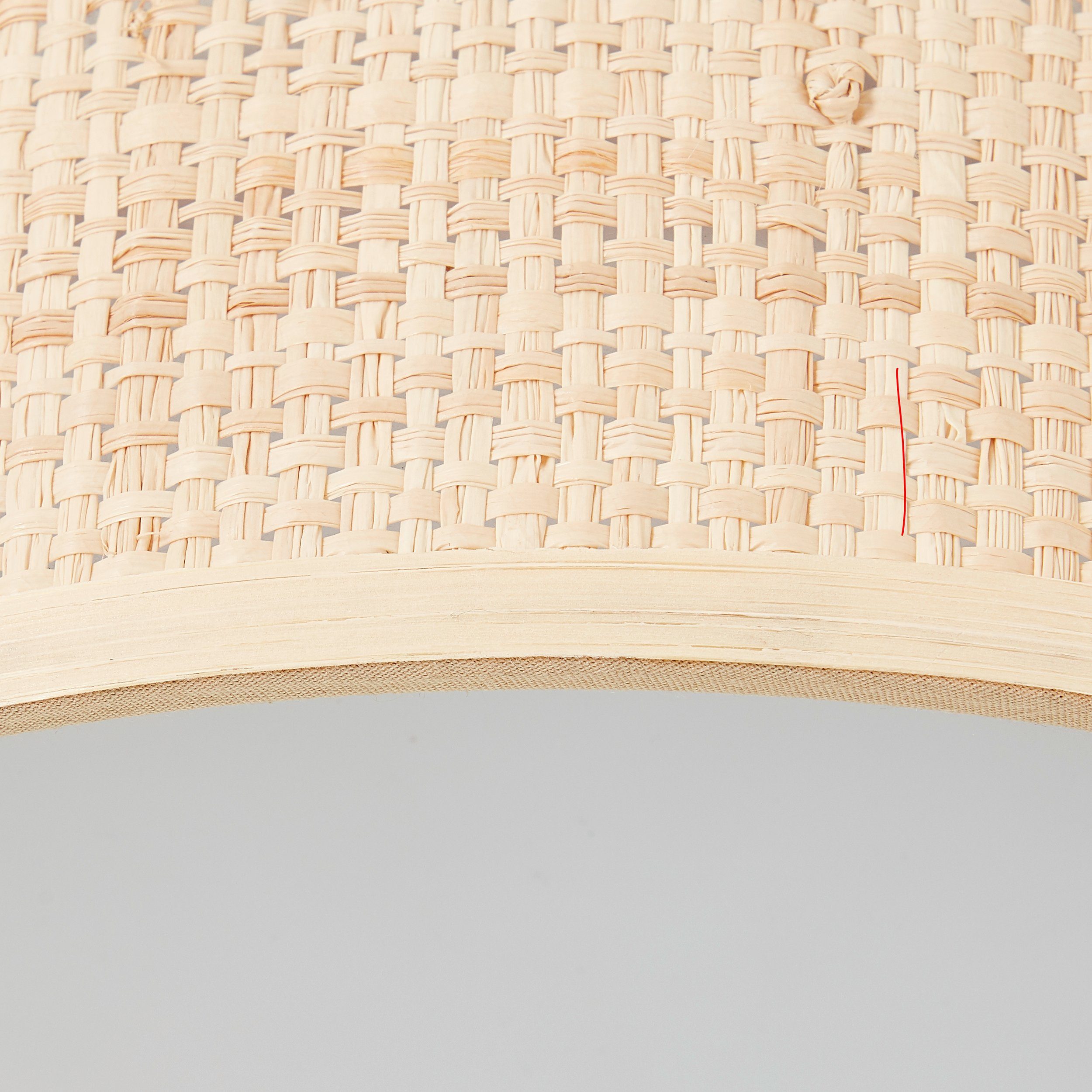 Brilliant Deckenleuchte Zoe LED Deckenleuchte 24 28cm natur/weiß, natur/weiß 28cm Zoe Deckenleuchte Raffia/Kunststoff/Metall W