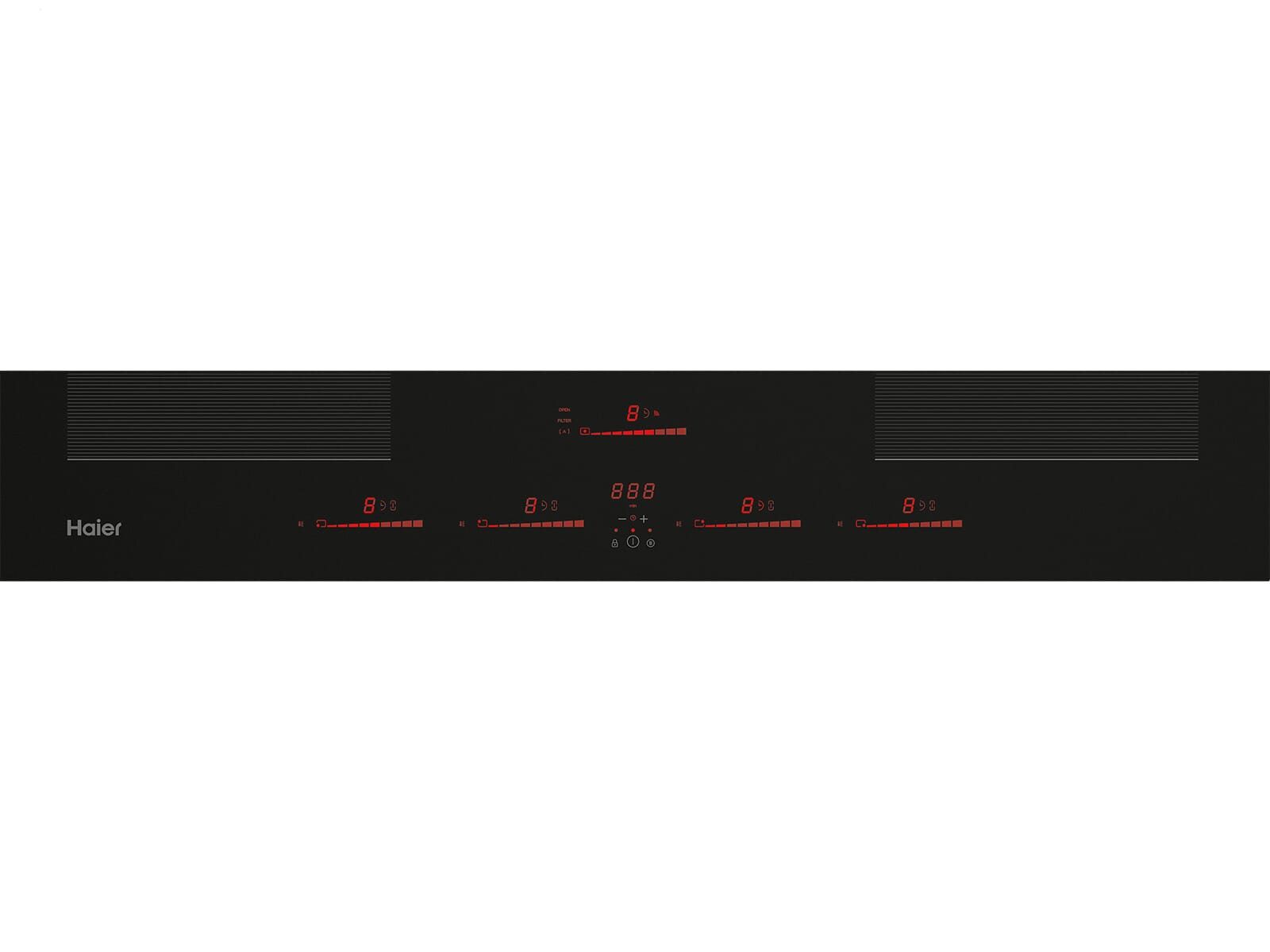 Haier Kochfeld mit Dunstabzug 33803038, Timer