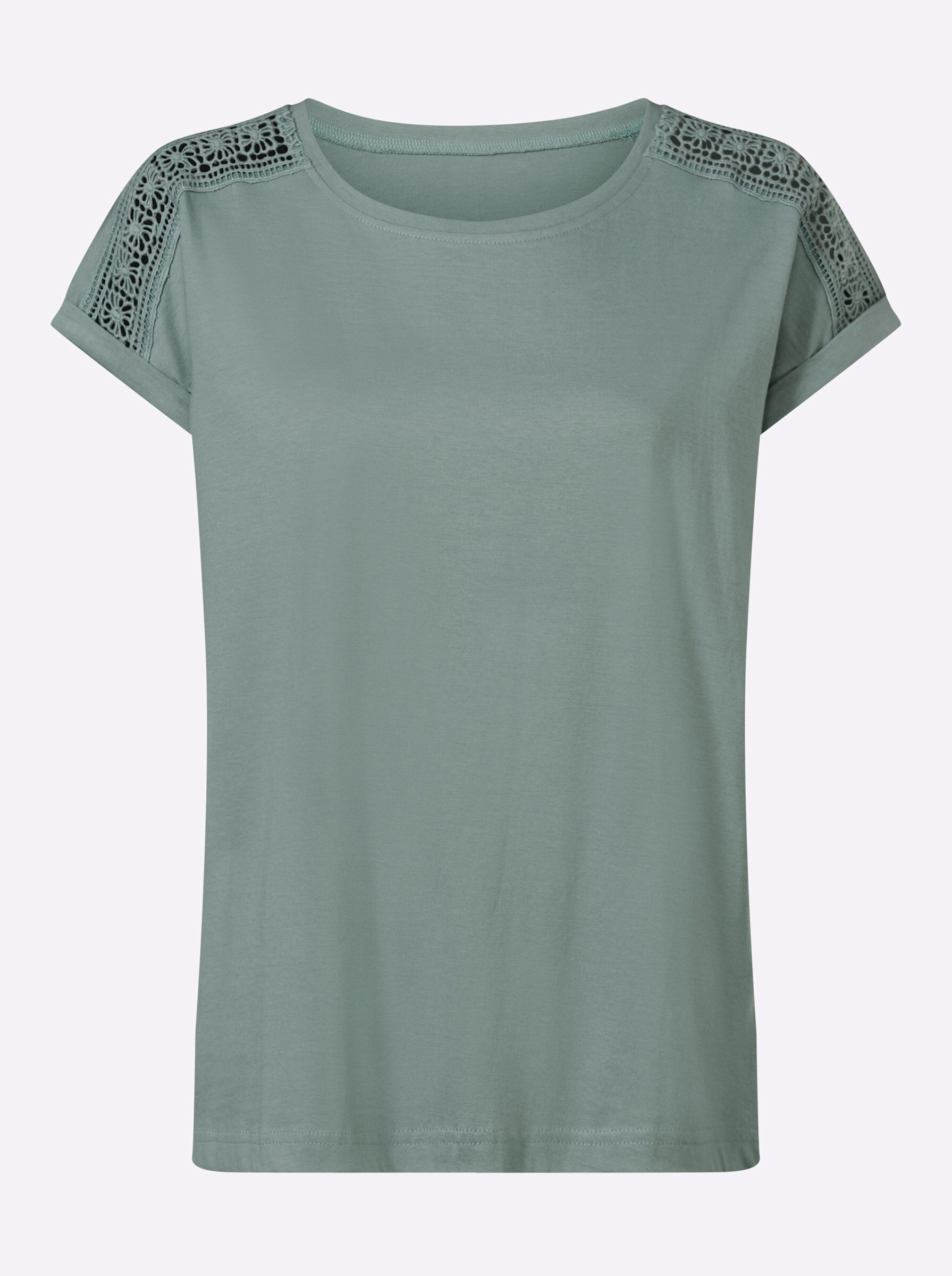 T-Shirt Rundhals-Shirt Extra kurz