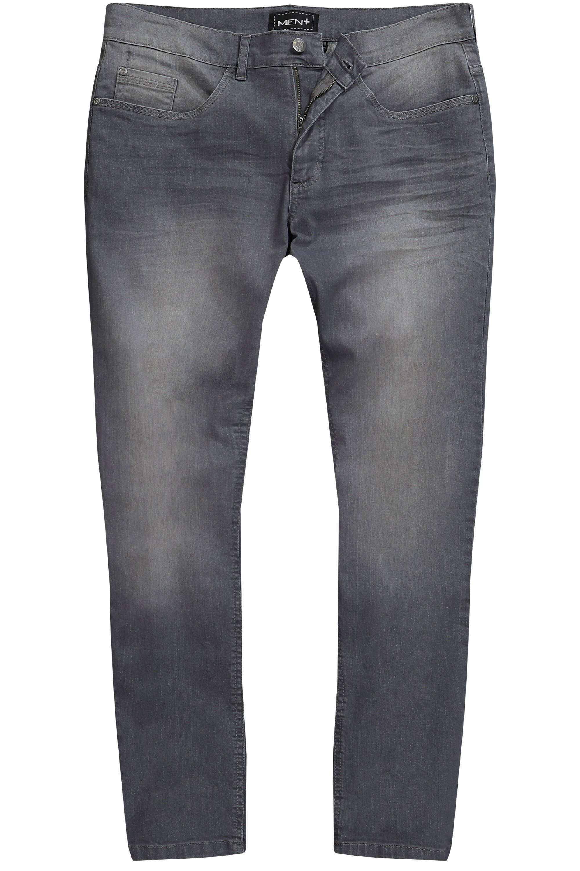 Men Plus 5-Pocket-Jeans Men+ Jeans Bauchfit Straight Fit bis 72/36 günstig online kaufen