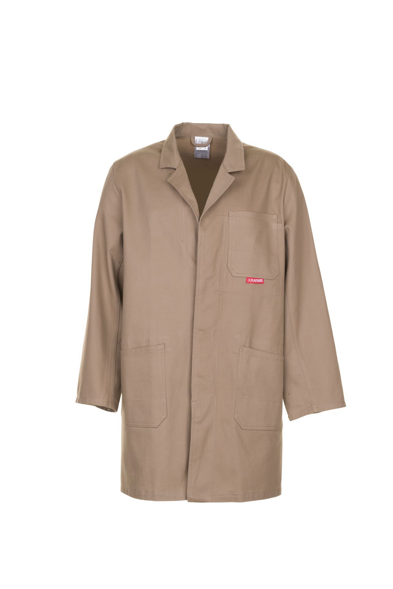 Planam Arbeitsjacke PLANAM Herren Berufsmantel BW-290 Revers Reißfest Khaki