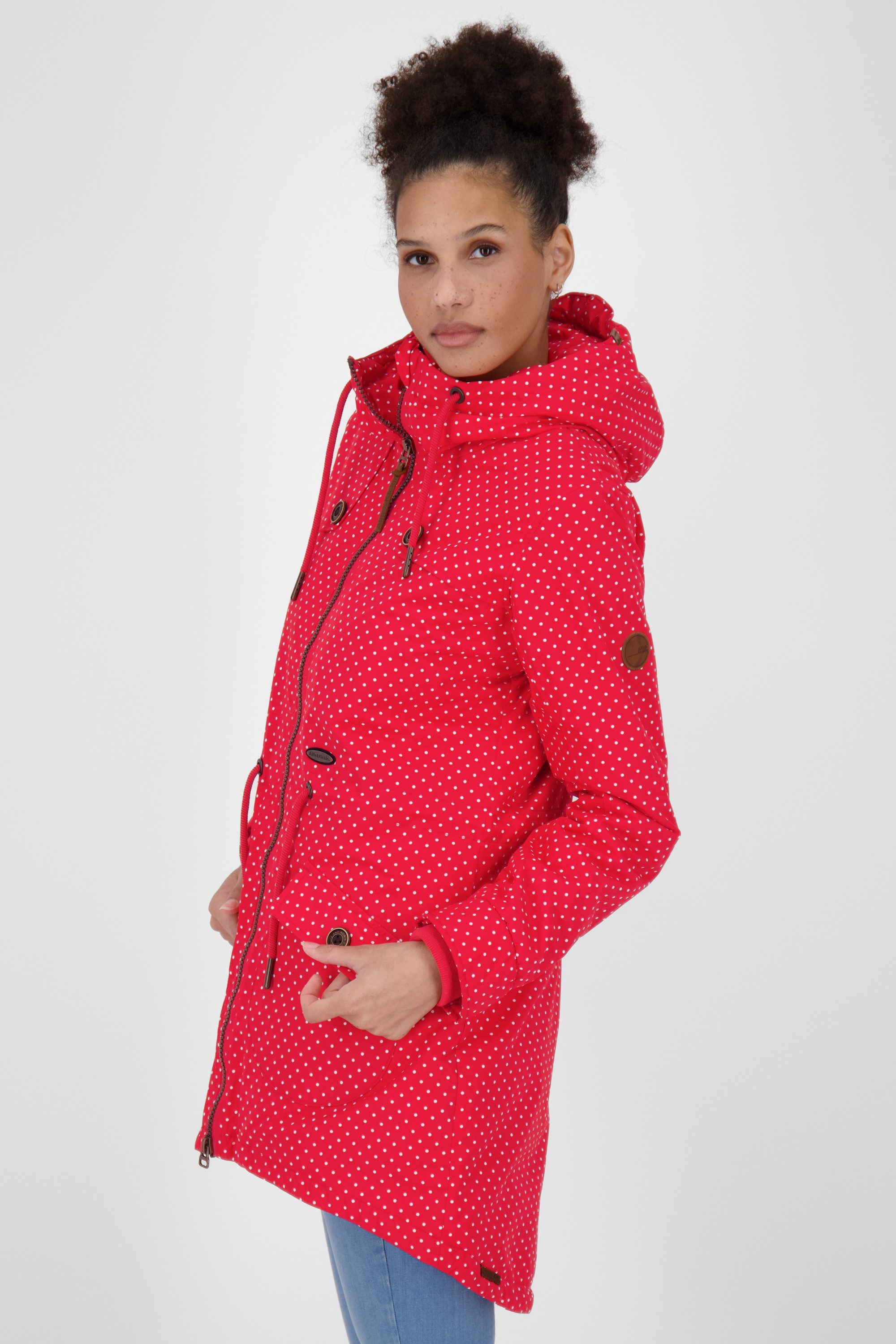 Alife & Kickin Anorak CharlottiAK B Winterparka Winterjacke mit regulierbarer Kapuze