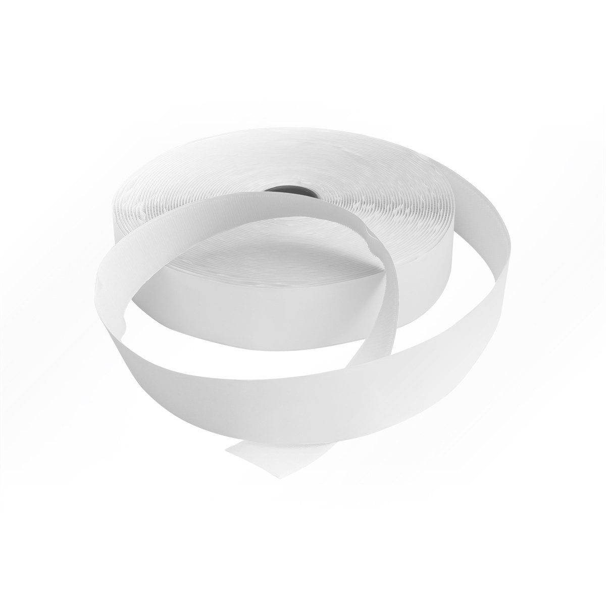 LYSEL® Klettband Klettband Hakenband selbstklebend Hotmelt Universalkleber weiß Breite, (23-St), 23000 x 50 mm [L x B]