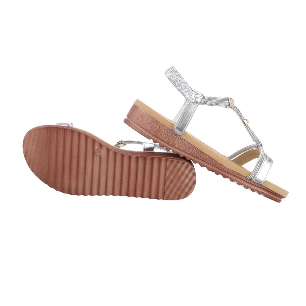 Ital-Design Damen Freizeit Riemchensandalette (85960551) Keilabsatz/Wedge günstig online kaufen