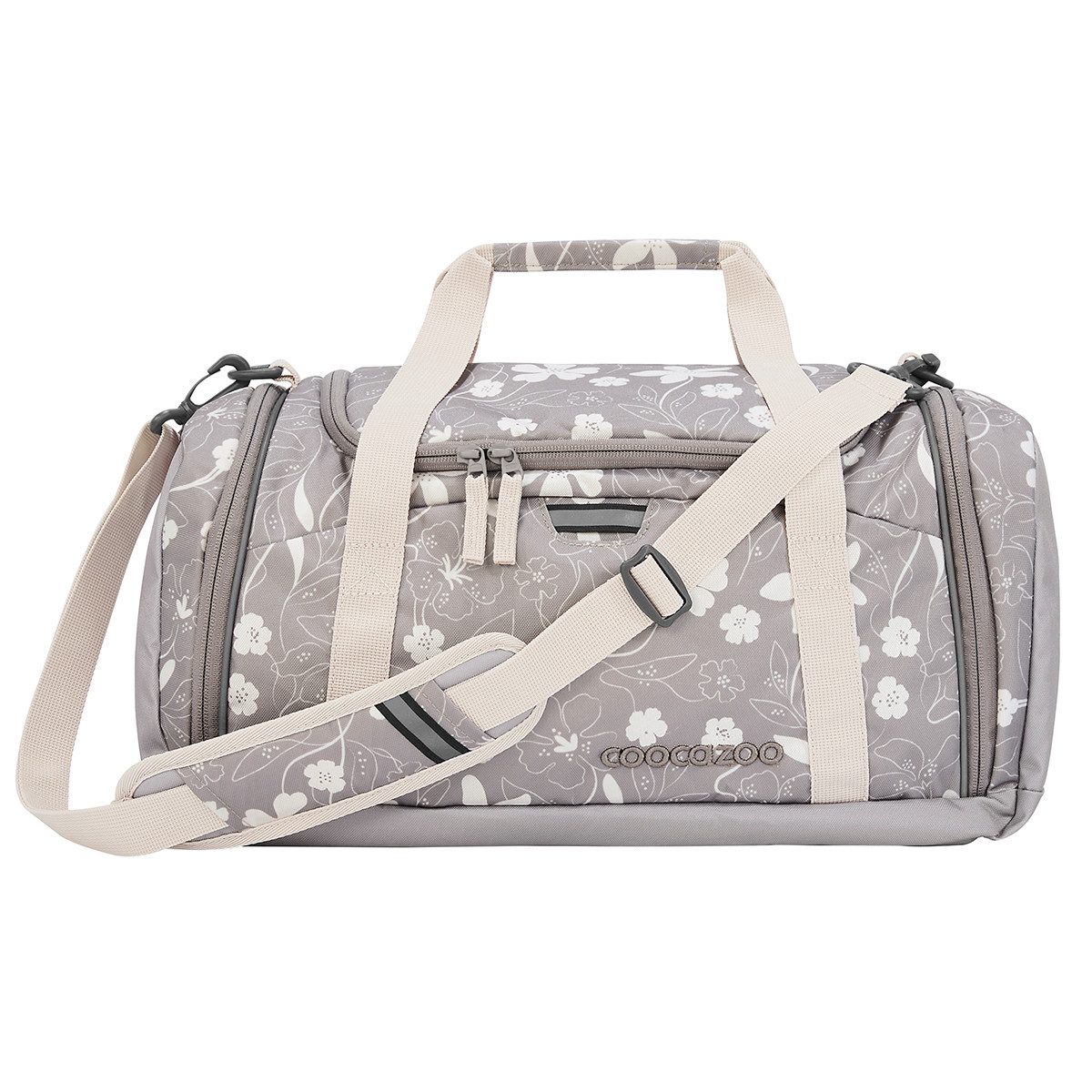 coocazoo Sporttasche Sporttasche Vanilla Bloom (1 Stück), Sportbeutel, Trainingstasche, Freizeittasche, Gymbag