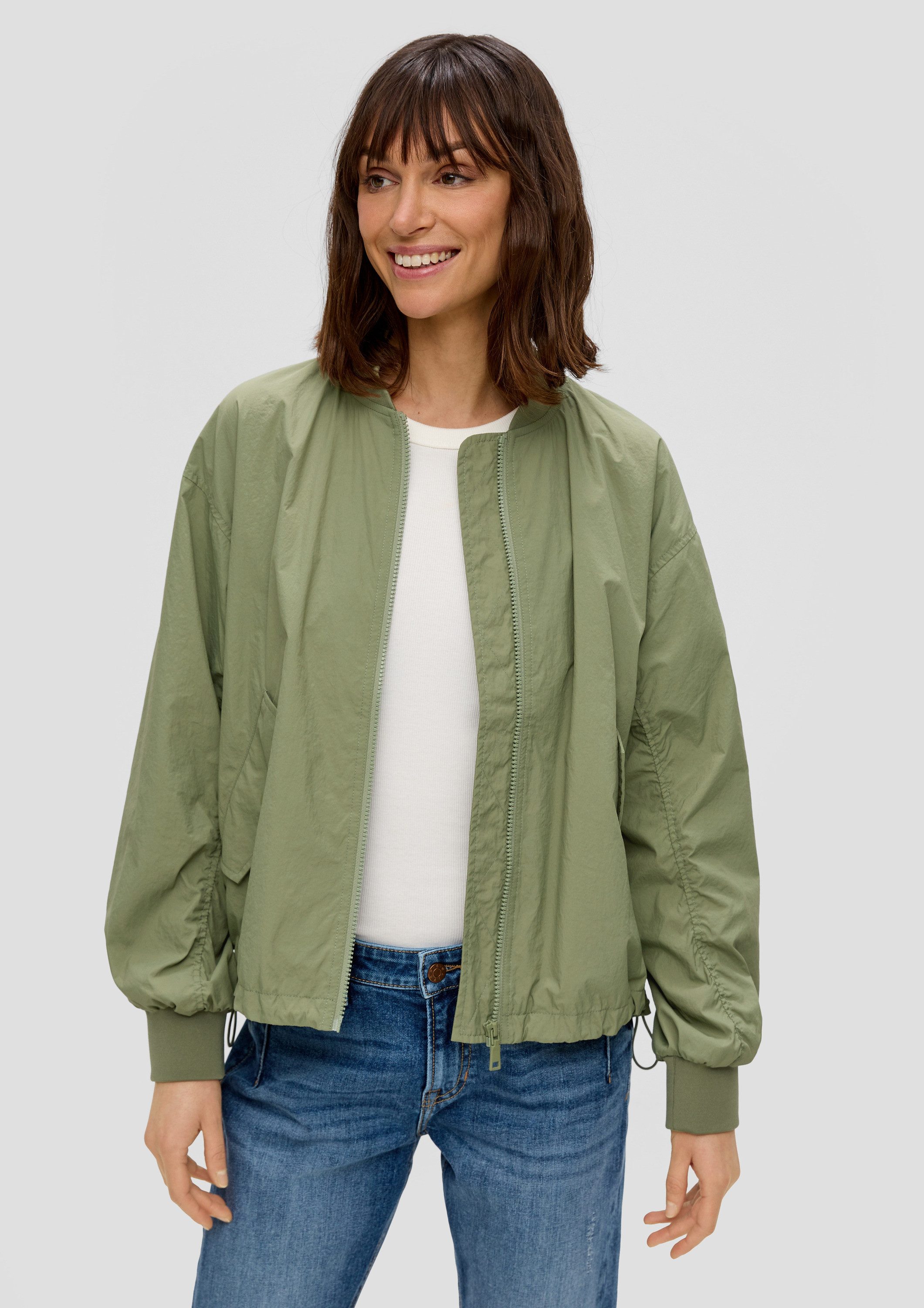 s.Oliver Funktionsjacke Outdoor-Jacke Leichter Nylon-Blouson