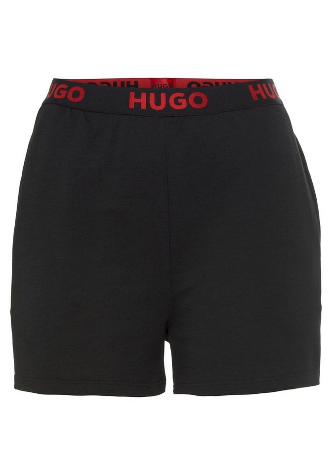 HUGO underwear Sweatshorts SPORTY LOGO_SHORTS 10249156 01 mit Hugo Logo- Elastikbund
