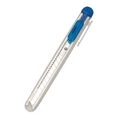 STYRO Messerklinge 1 Cuttermesser NT-Cutter iA-120P 9 mm - blau-transparent (1-St)
